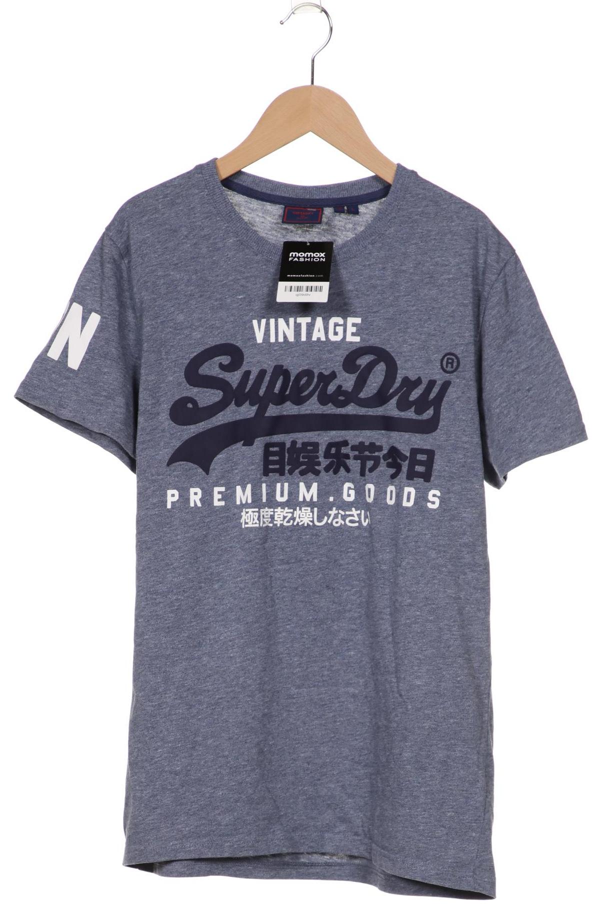 

Superdry Herren T-Shirt, blau