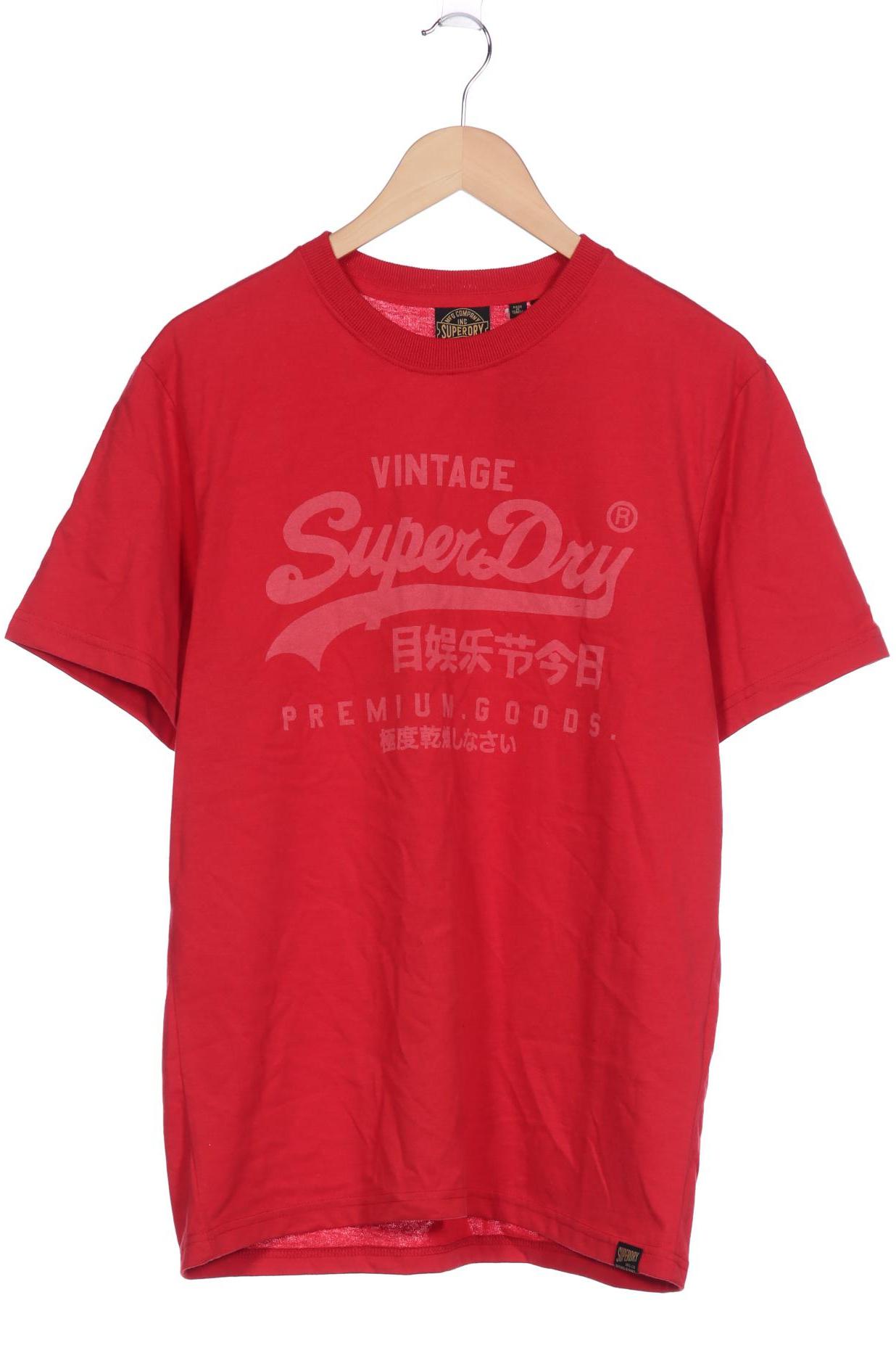 

Superdry Herren T-Shirt, rot, Gr. 52