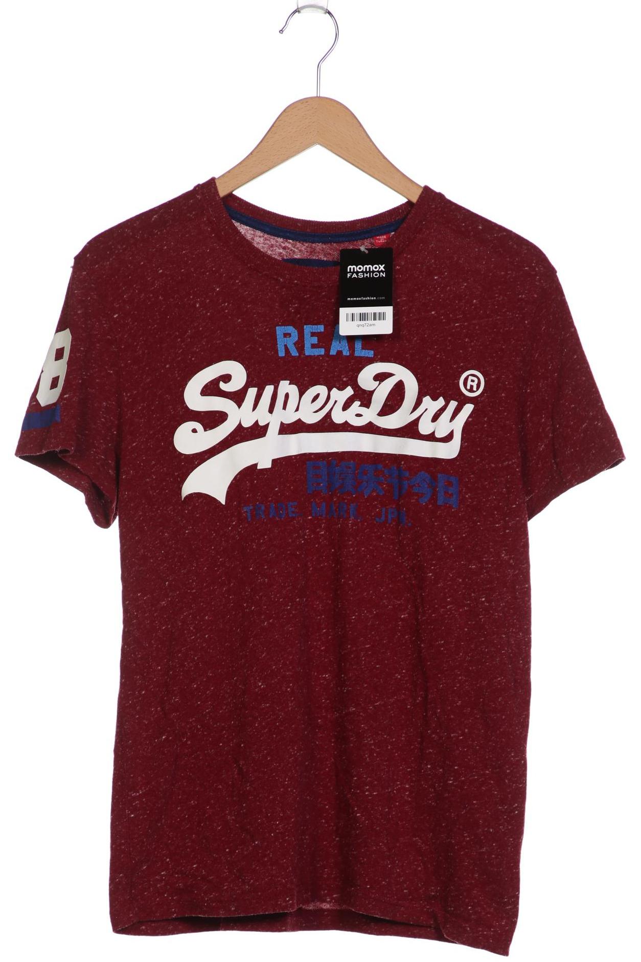 

Superdry Herren T-Shirt, bordeaux, Gr. 52
