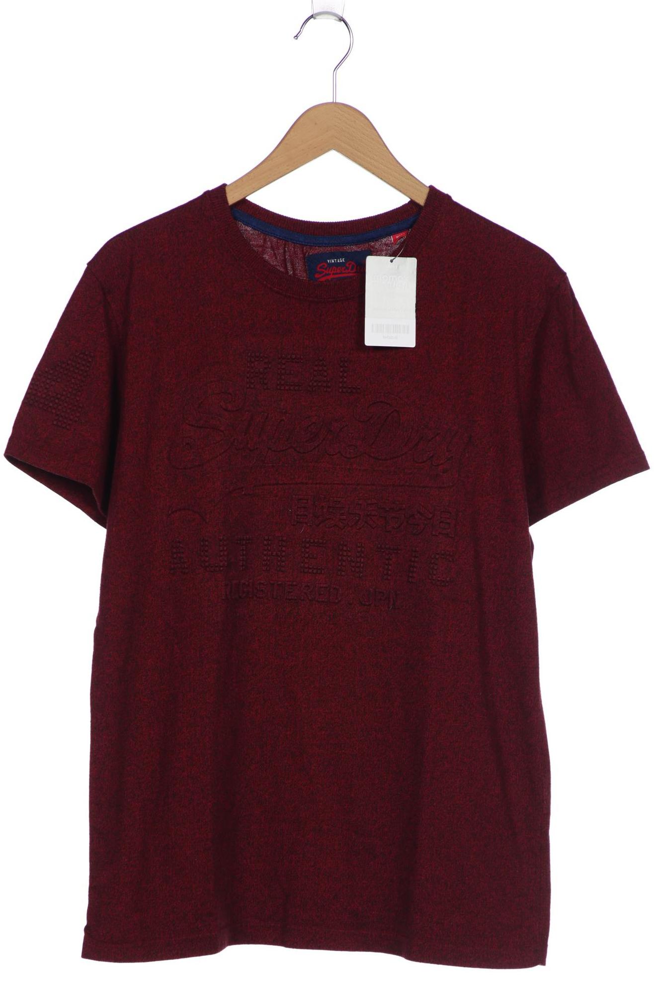 

Superdry Herren T-Shirt, bordeaux, Gr. 54