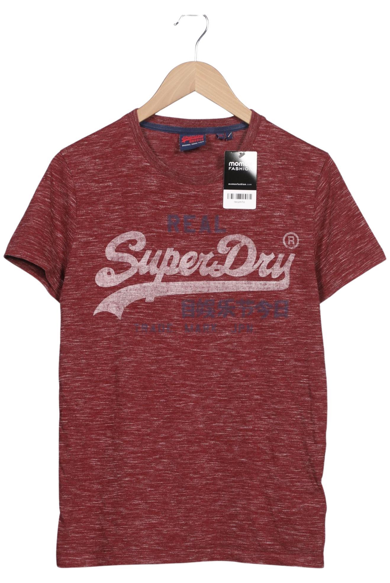 

Superdry Herren T-Shirt, bordeaux, Gr. 46