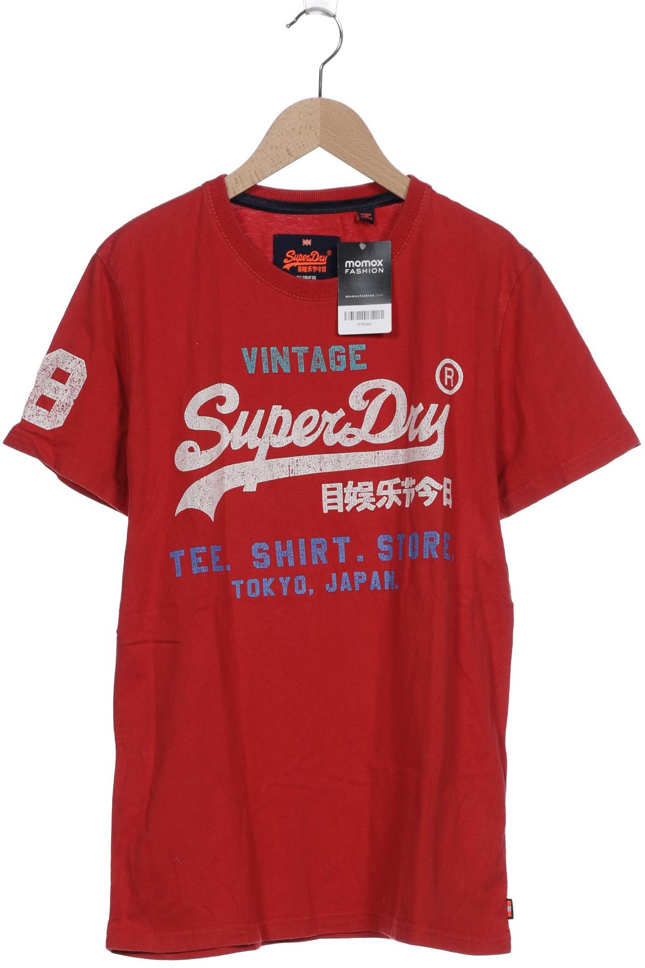 

Superdry Herren T-Shirt, rot, Gr. 52