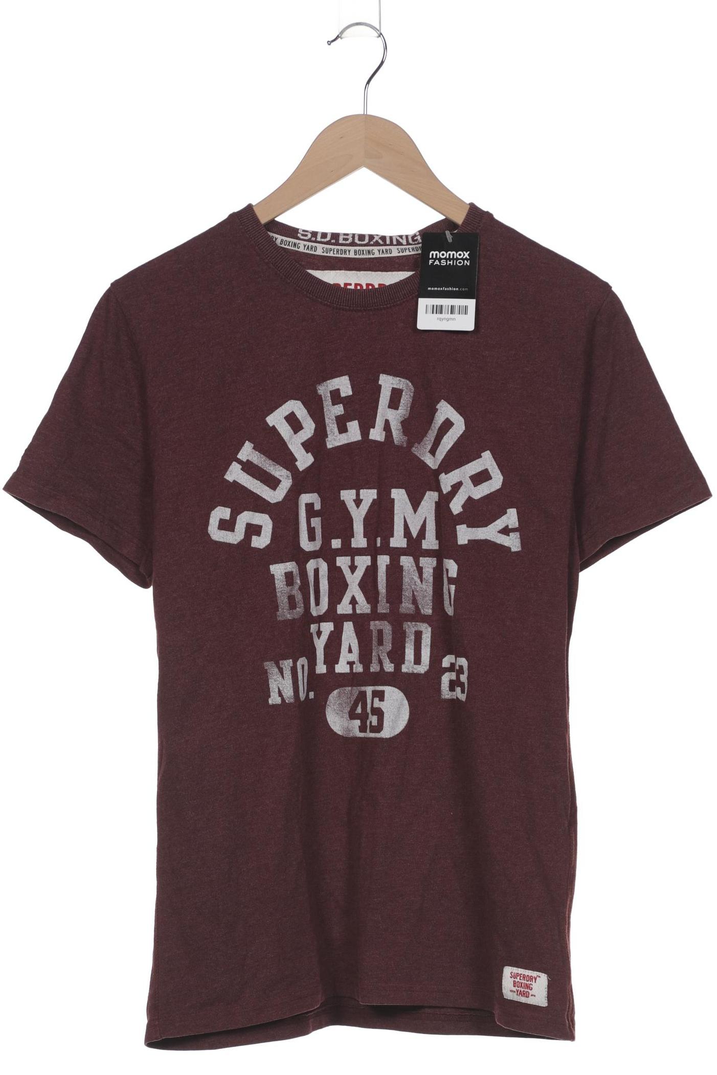 

Superdry Herren T-Shirt, bordeaux, Gr. 52