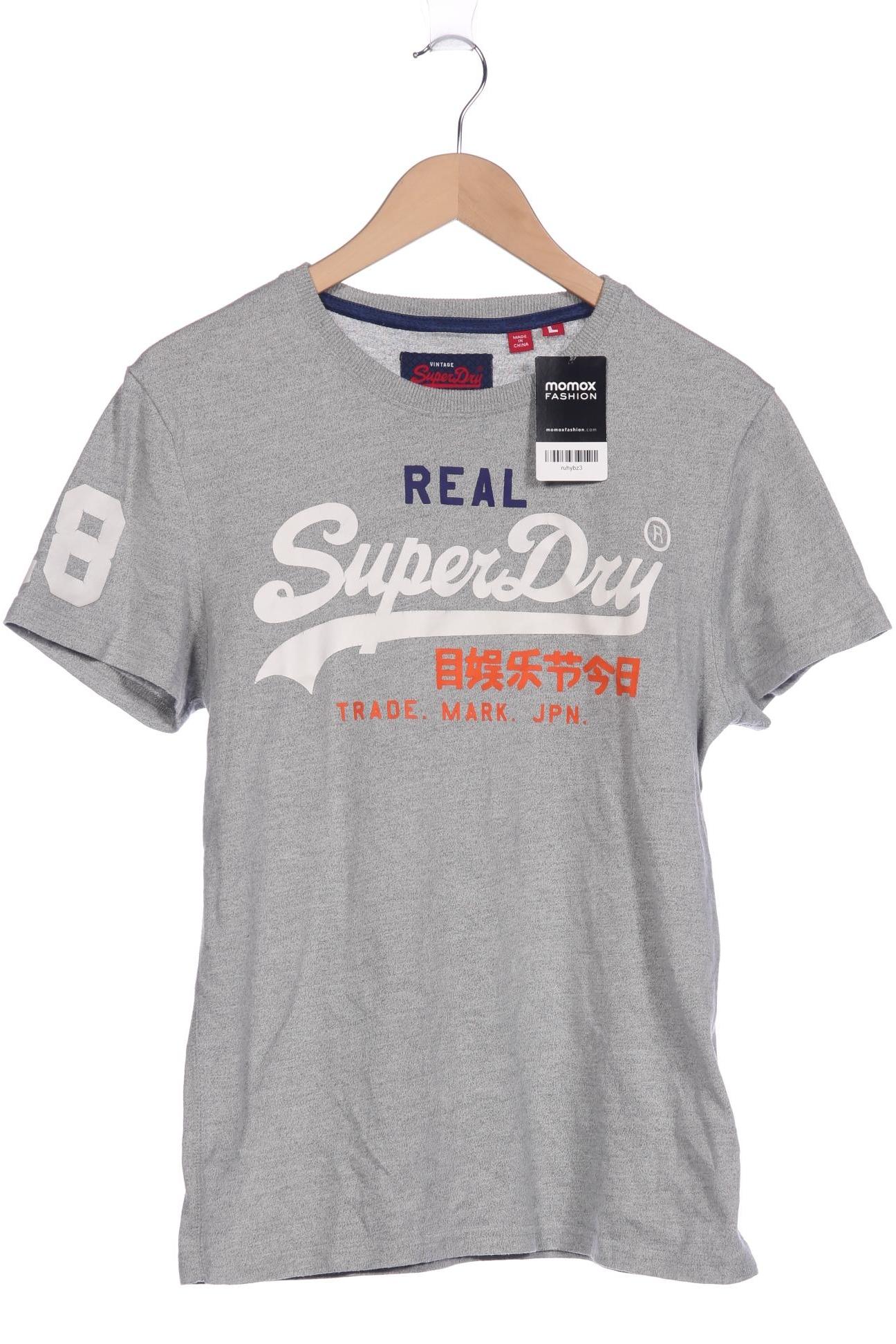 

Superdry Herren T-Shirt, grau, Gr. 52