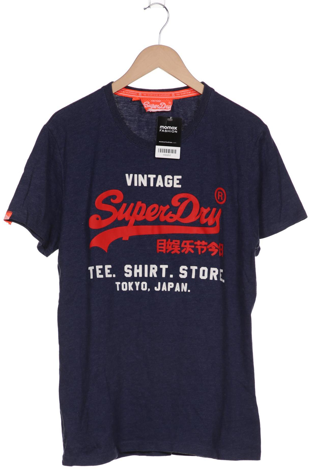 

Superdry Herren T-Shirt, marineblau