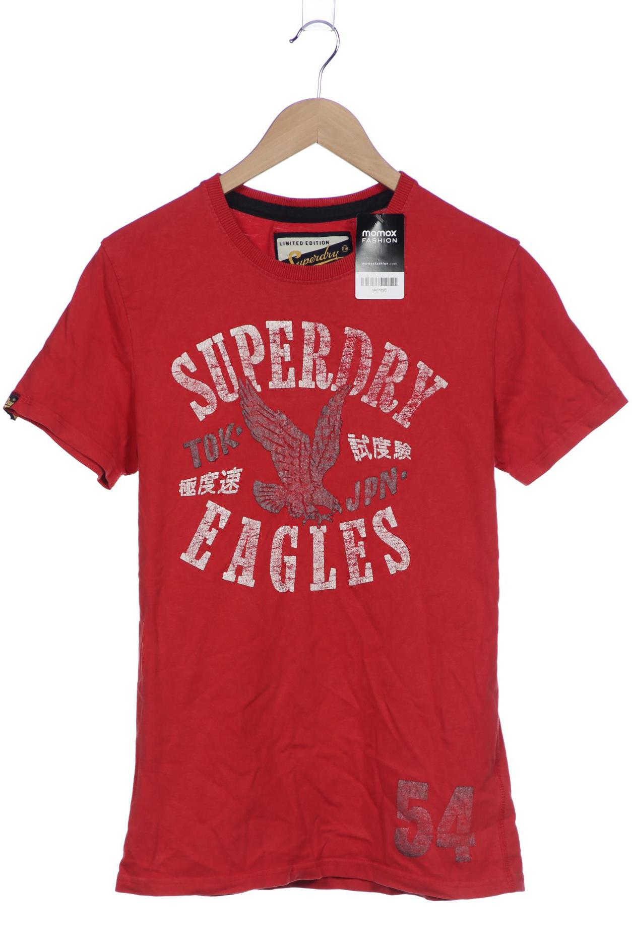 

Superdry Herren T-Shirt, rot, Gr. 48