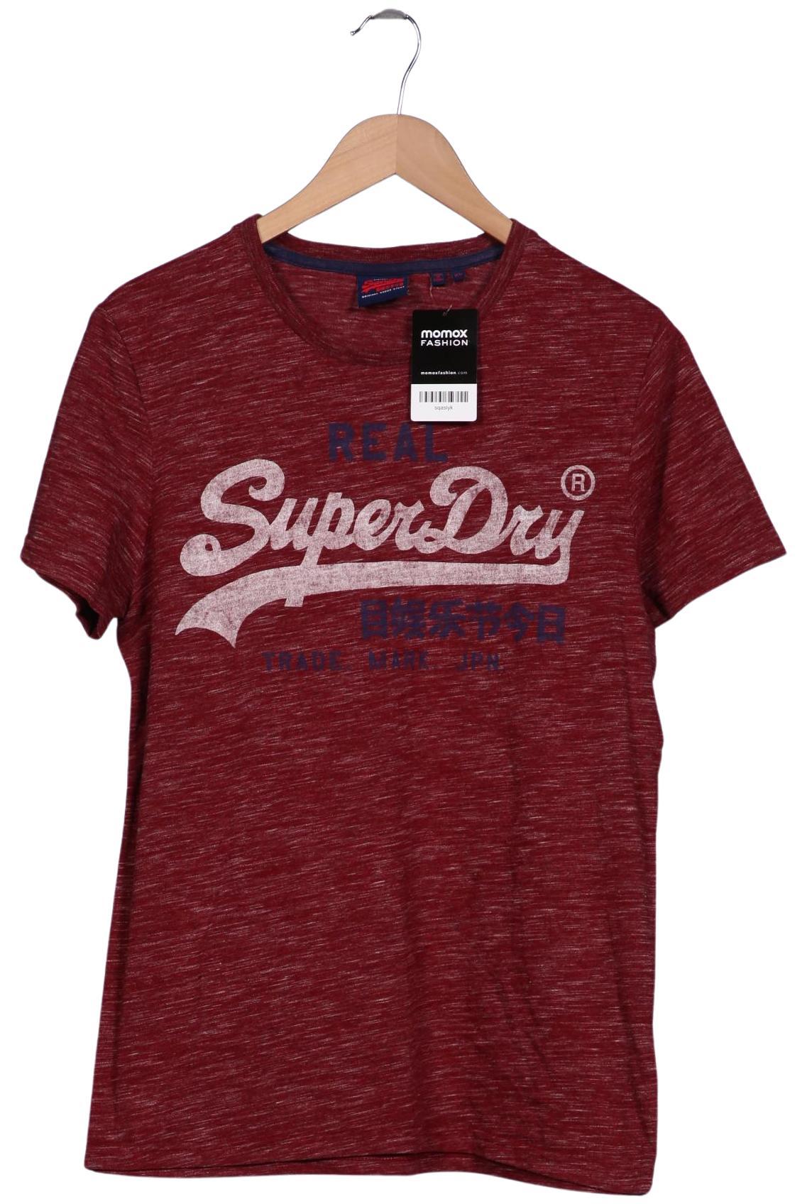 

Superdry Herren T-Shirt, bordeaux, Gr. 54