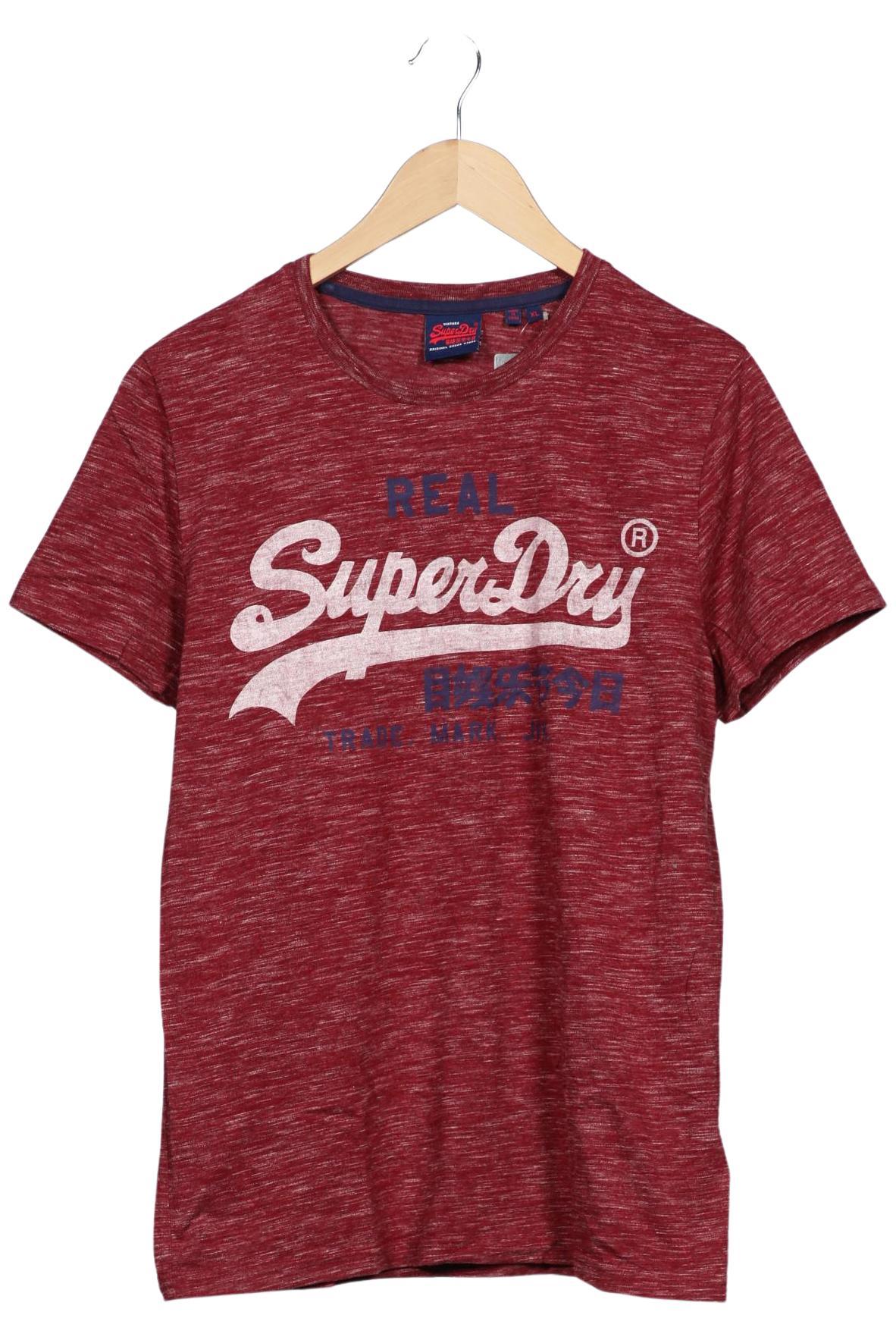 

Superdry Herren T-Shirt, rot, Gr. 54