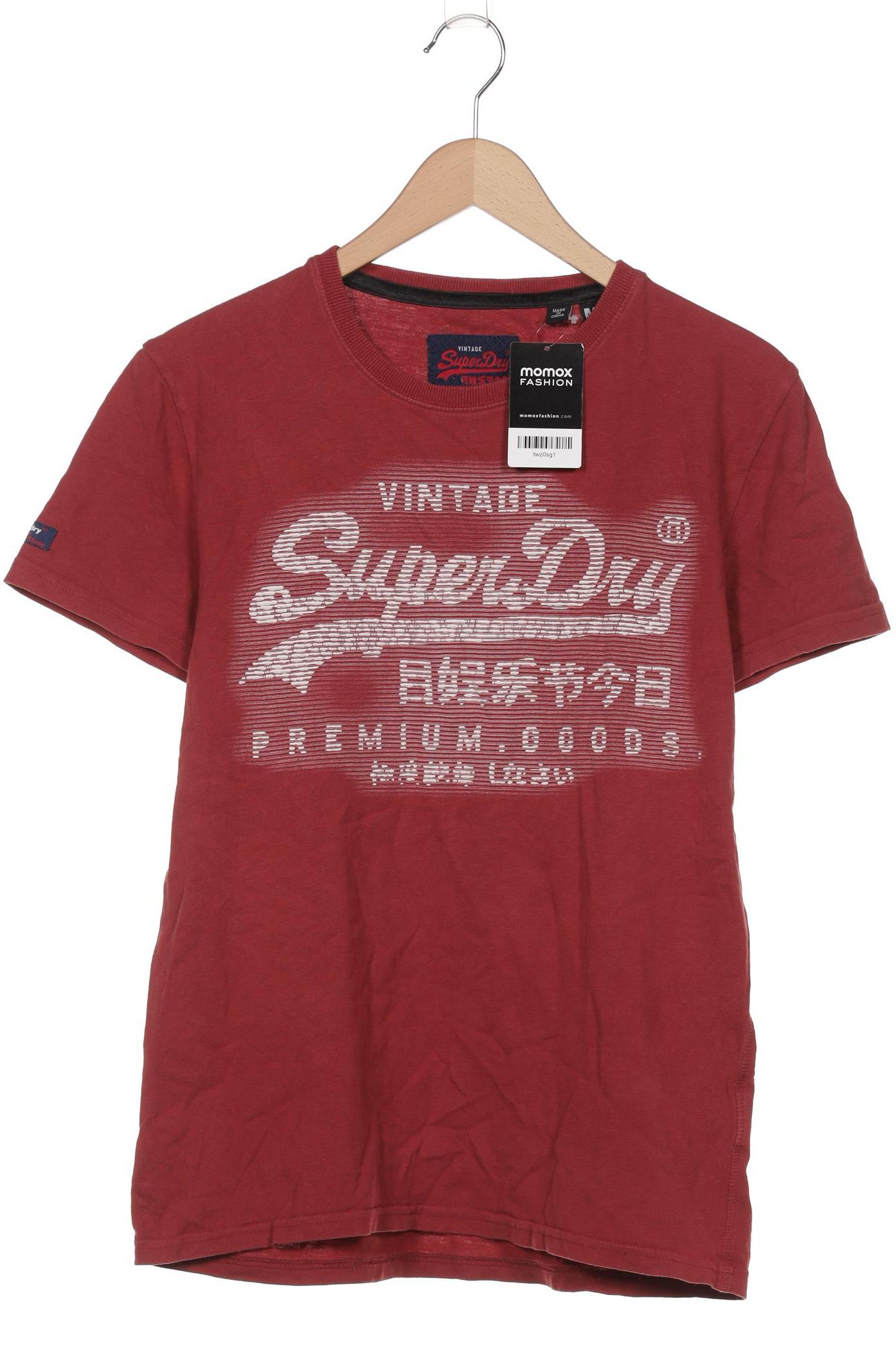 

Superdry Herren T-Shirt, bordeaux, Gr. 48