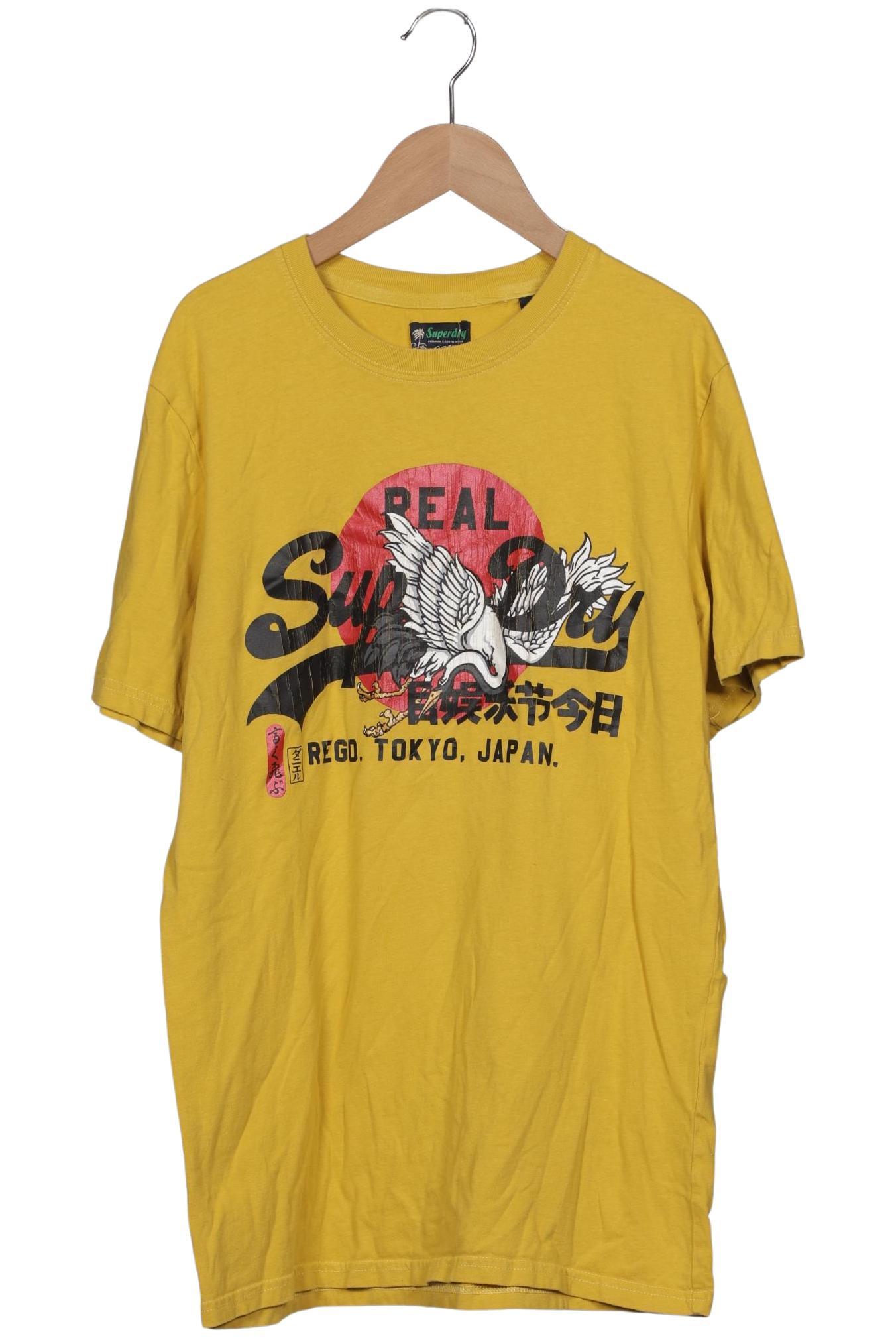 

Superdry Herren T-Shirt, gelb, Gr. 48
