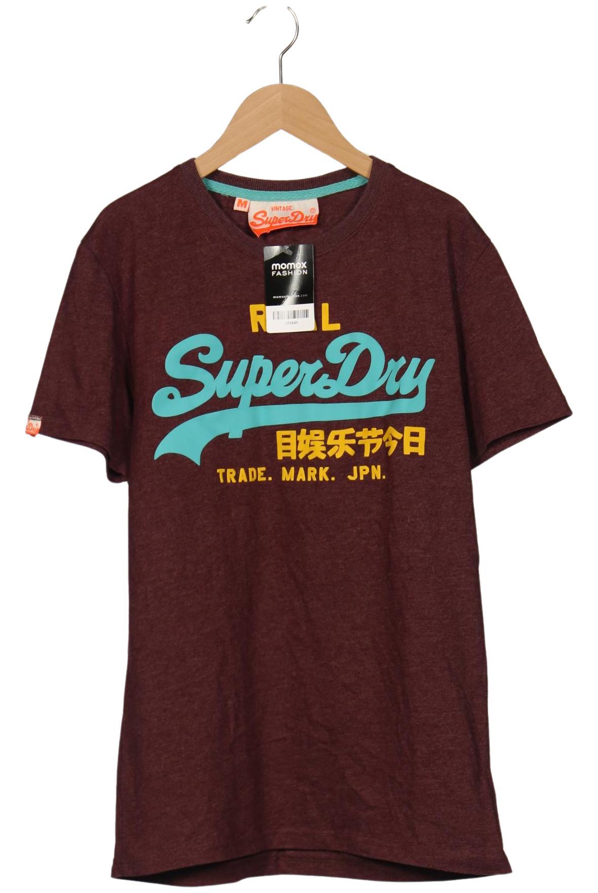 

Superdry Herren T-Shirt, bordeaux, Gr. 48