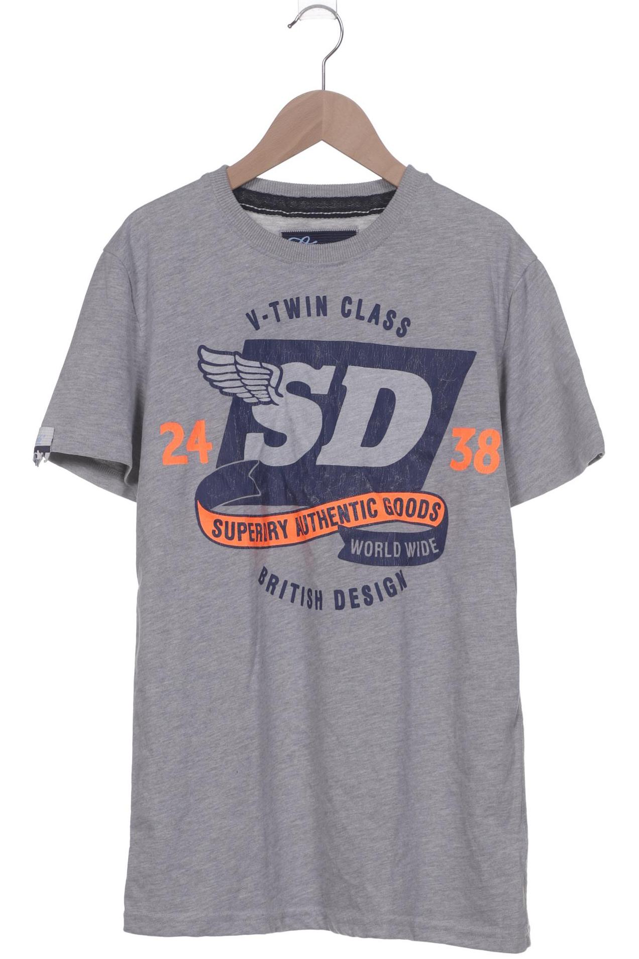 

Superdry Herren T-Shirt, grau, Gr. 48