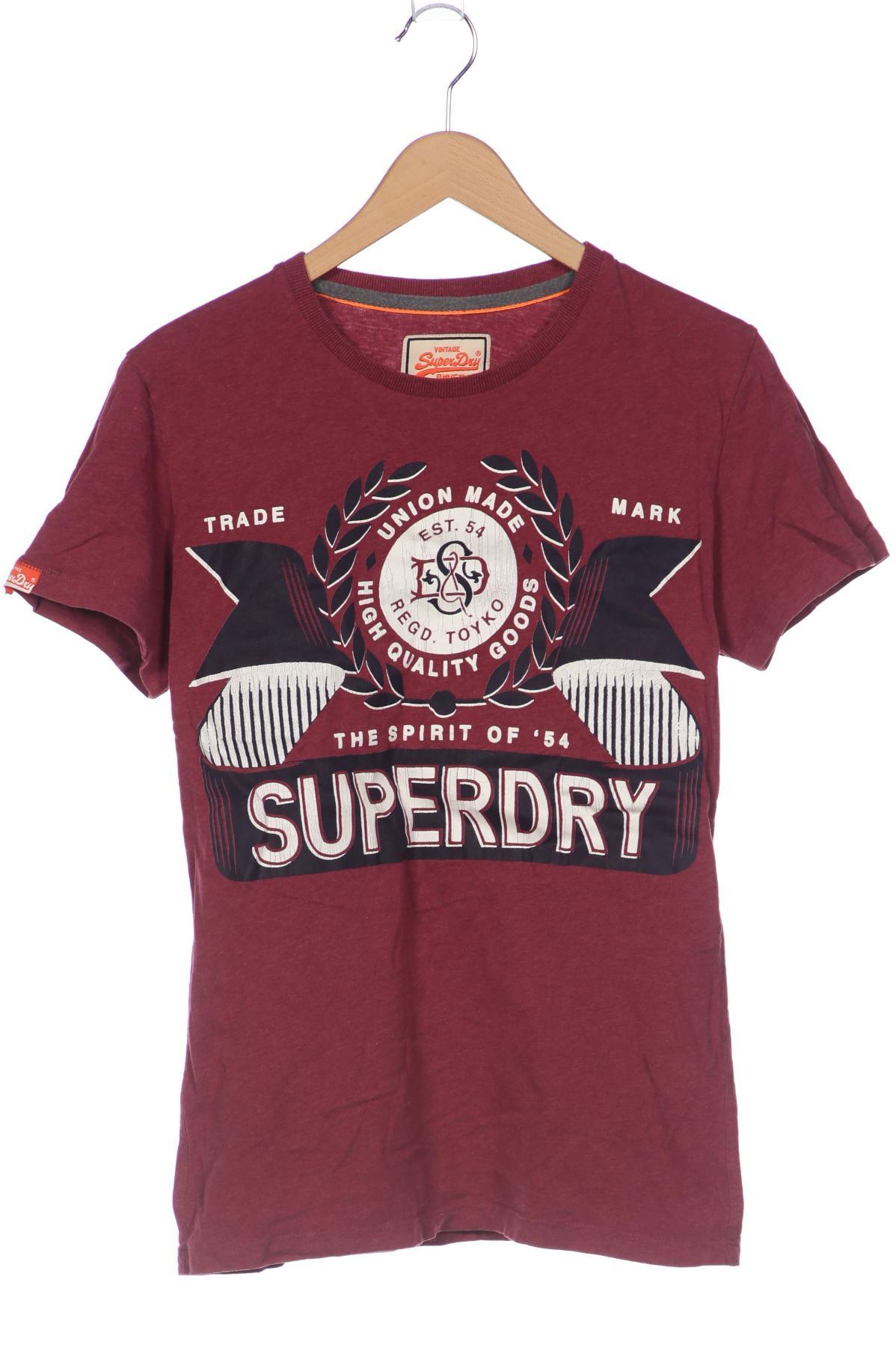 

Superdry Herren T-Shirt, bordeaux