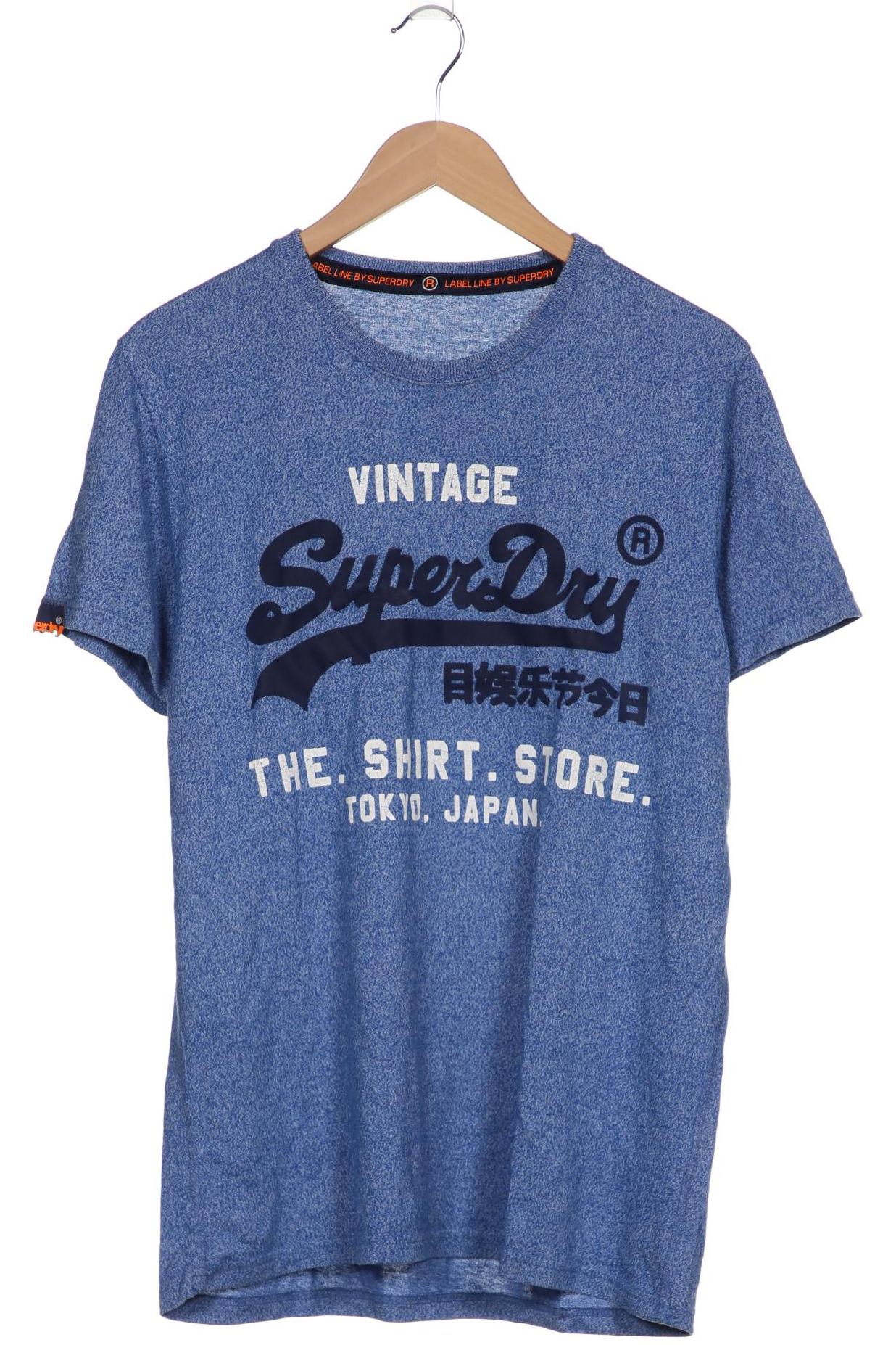 

Superdry Herren T-Shirt, blau
