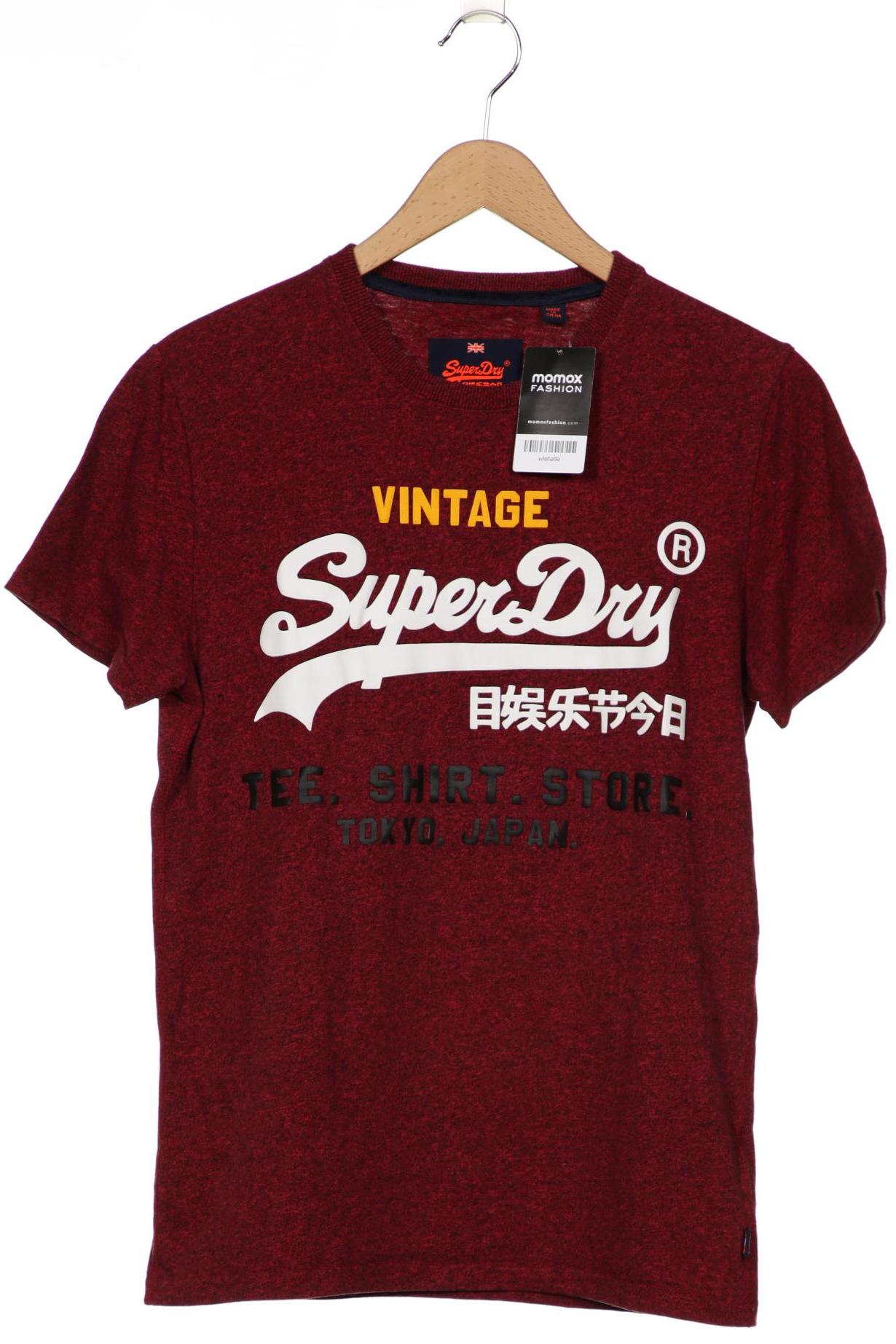 

Superdry Herren T-Shirt, bordeaux, Gr. 48