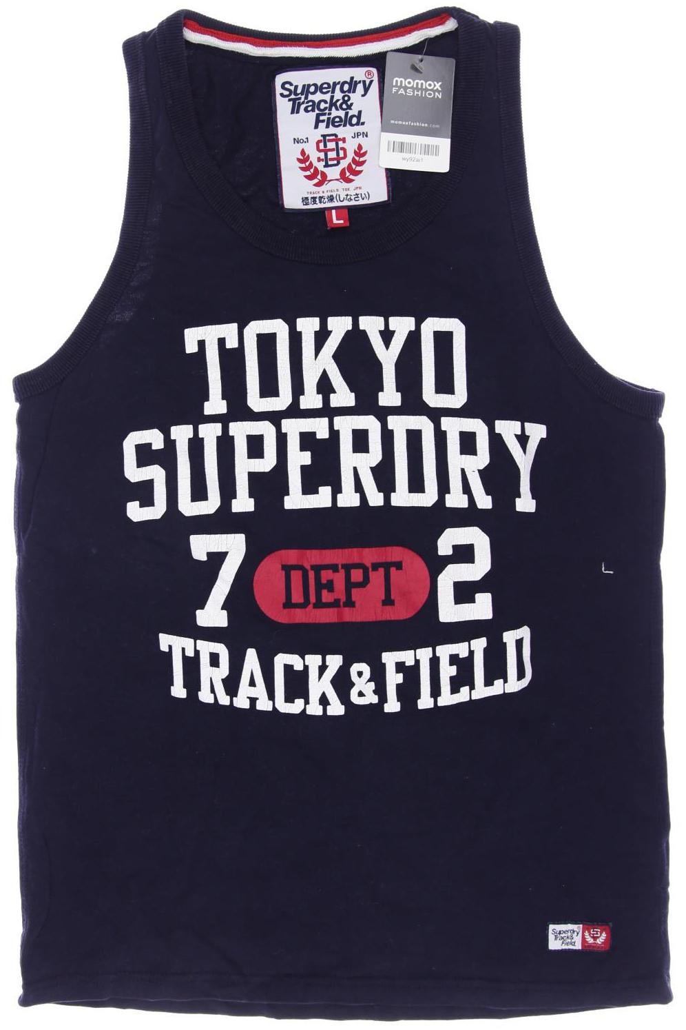 

Superdry Herren T-Shirt, marineblau