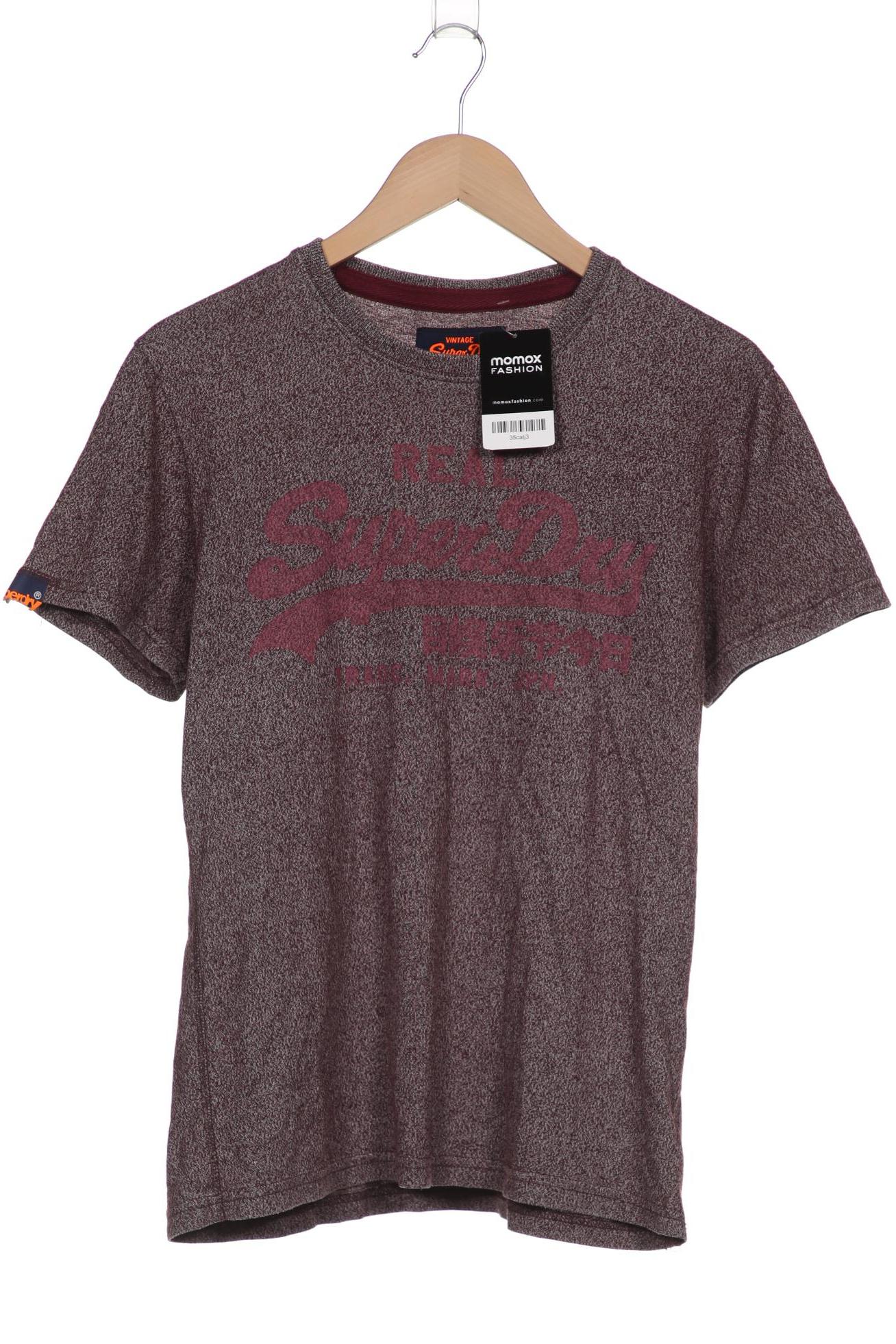

Superdry Herren T-Shirt, bordeaux, Gr. 48