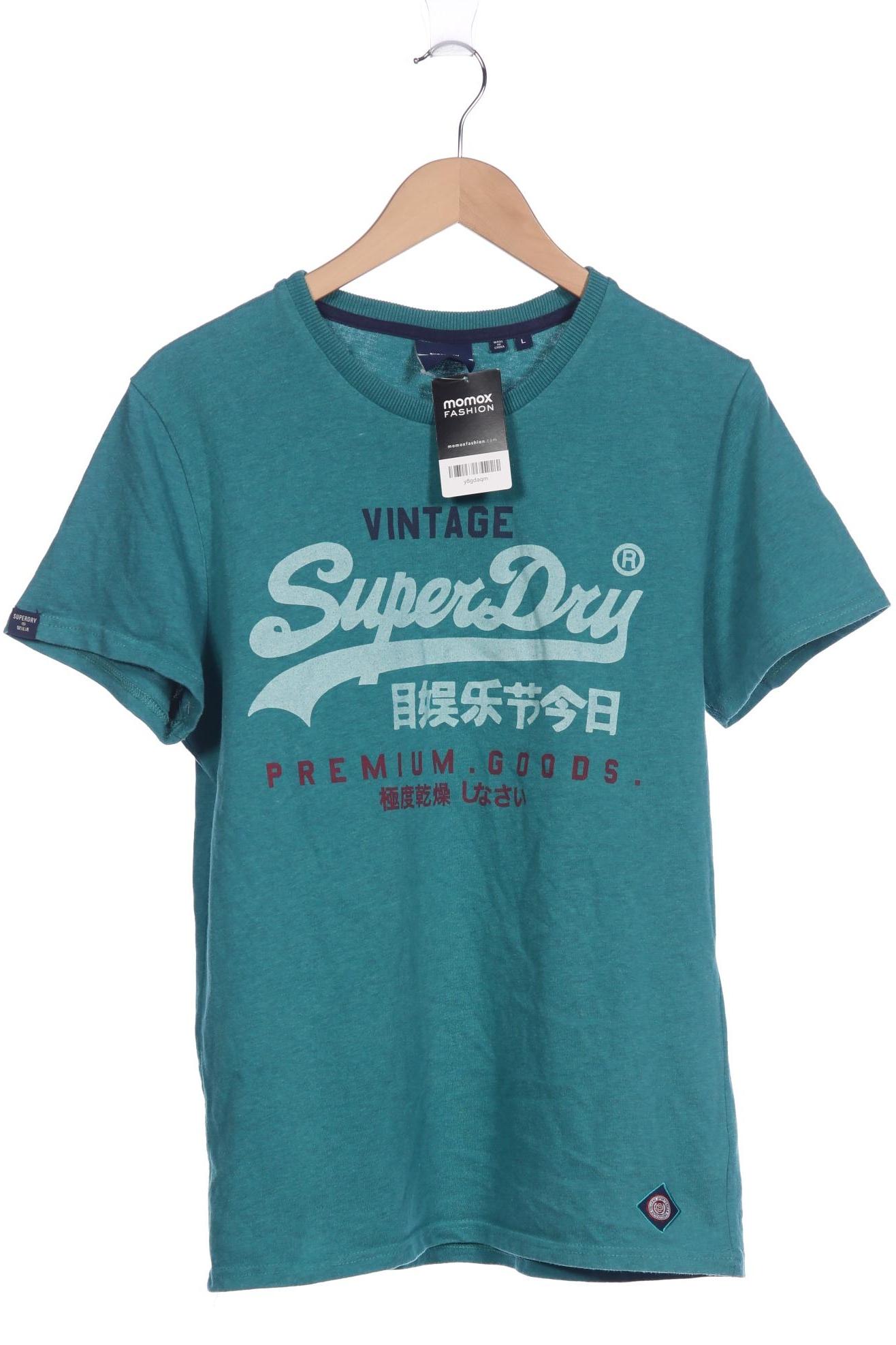 

Superdry Herren T-Shirt, türkis, Gr. 52