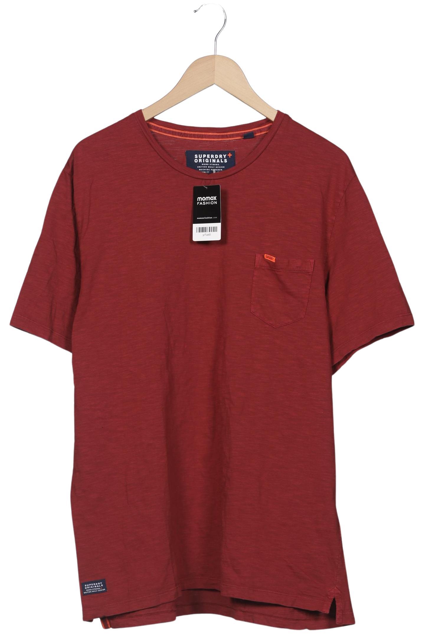 

Superdry Herren T-Shirt, bordeaux, Gr. 58