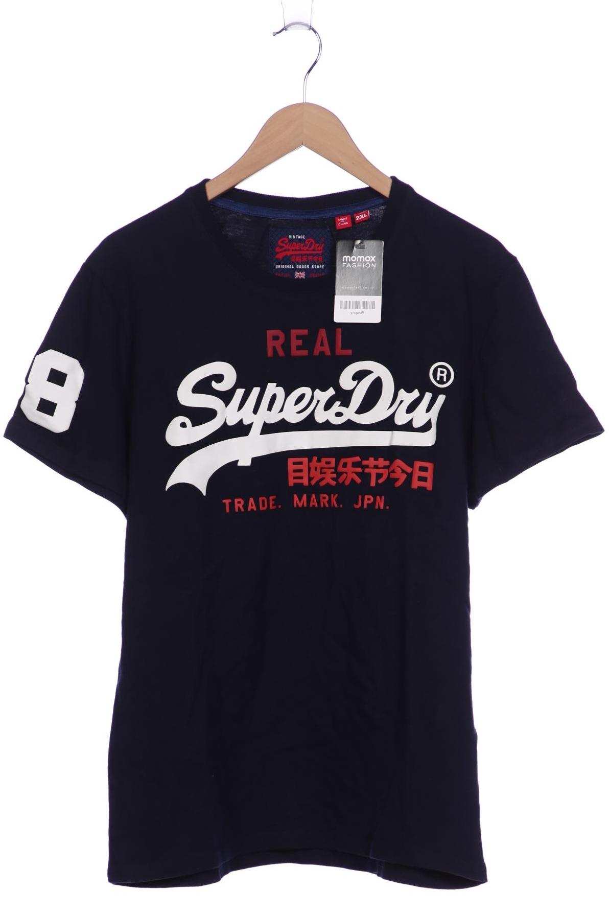 

Superdry Herren T-Shirt, marineblau, Gr. 56
