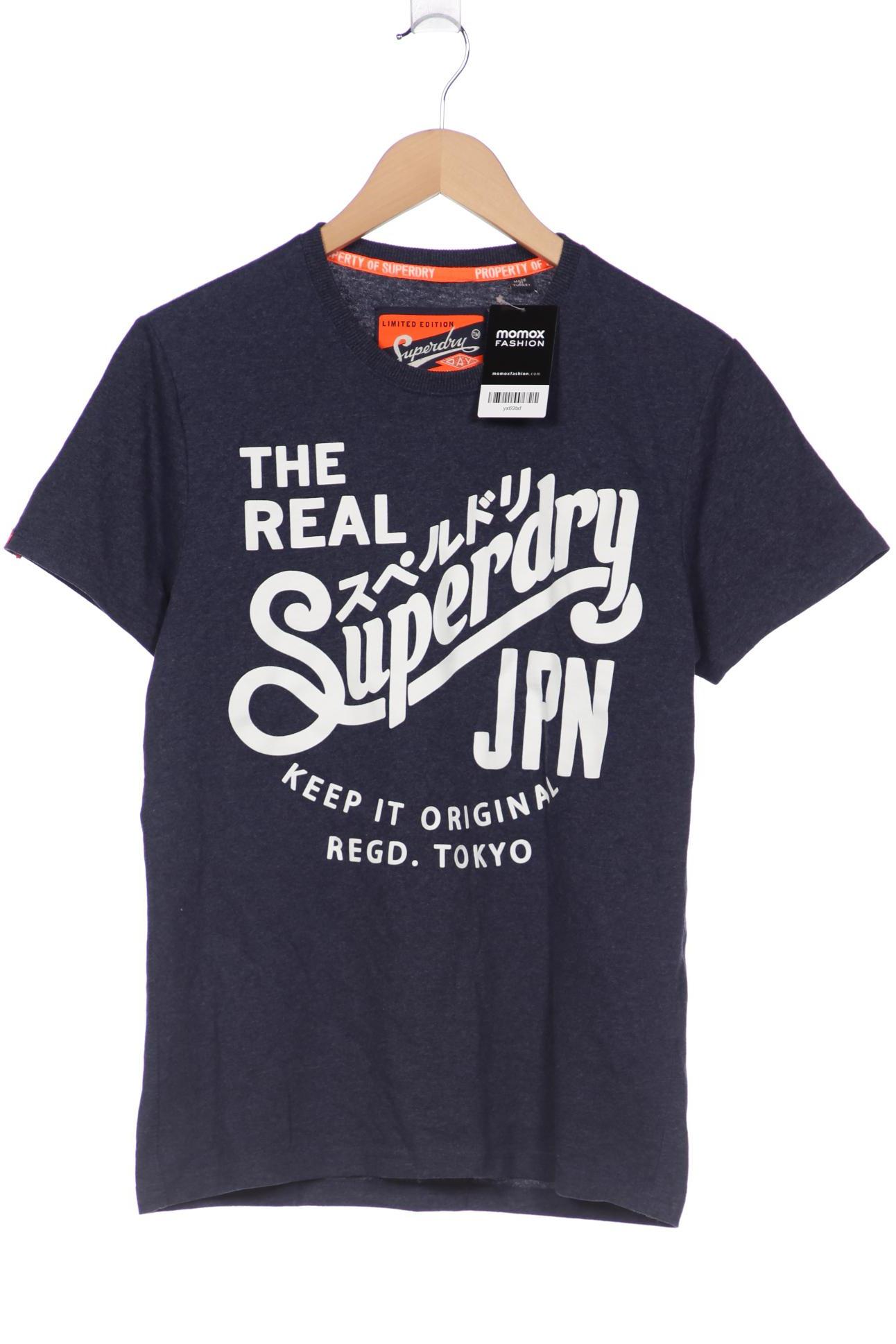 

Superdry Herren T-Shirt, marineblau