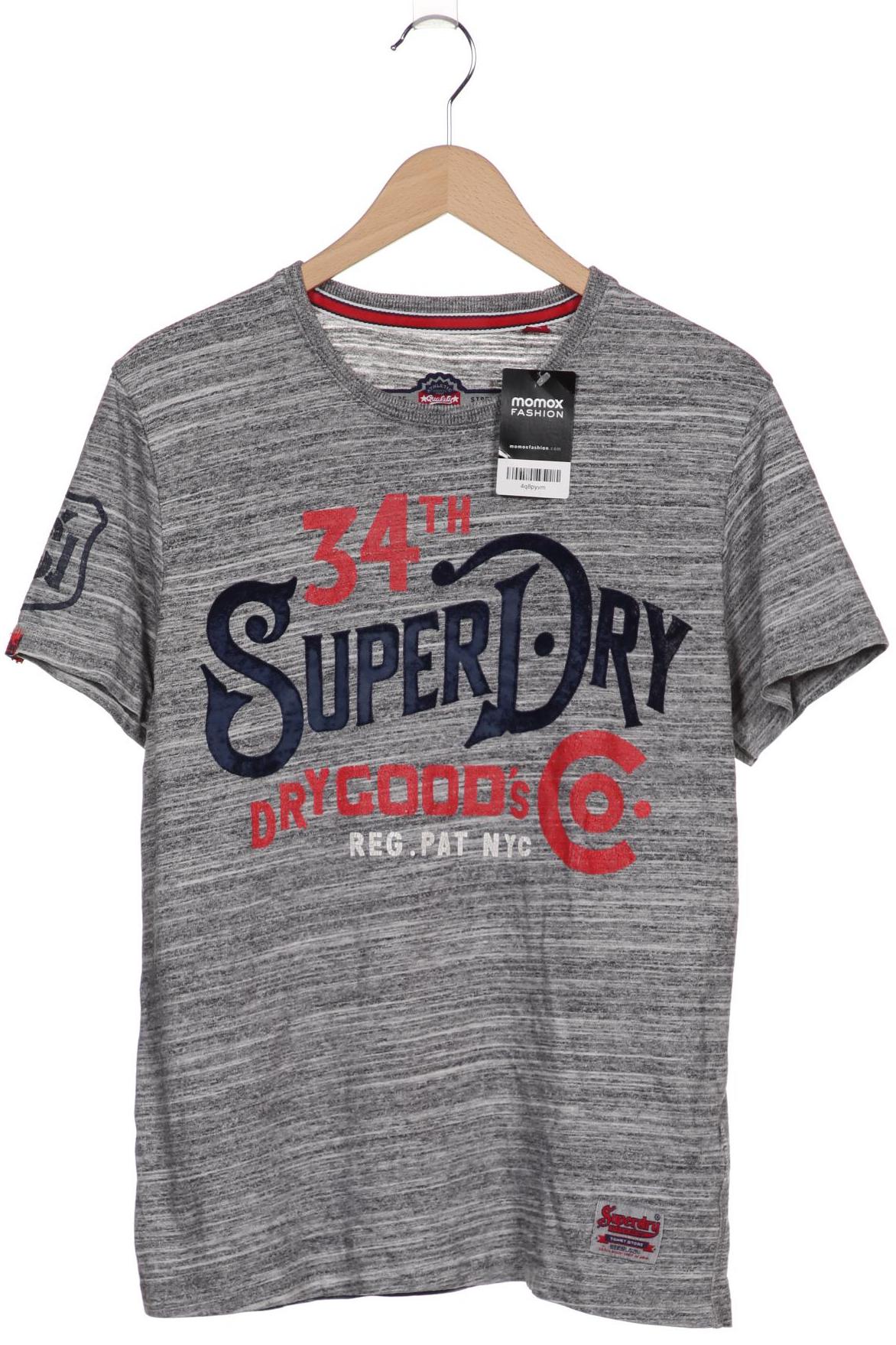 

Superdry Herren T-Shirt, grau, Gr. 54