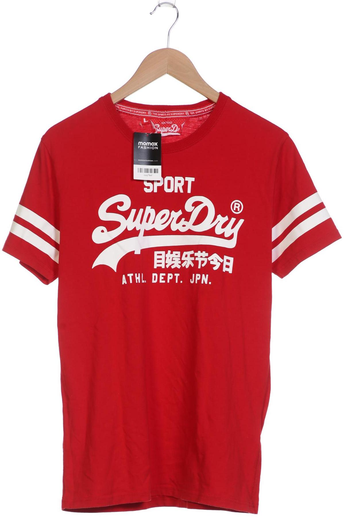 

Superdry Herren T-Shirt, rot, Gr. 52