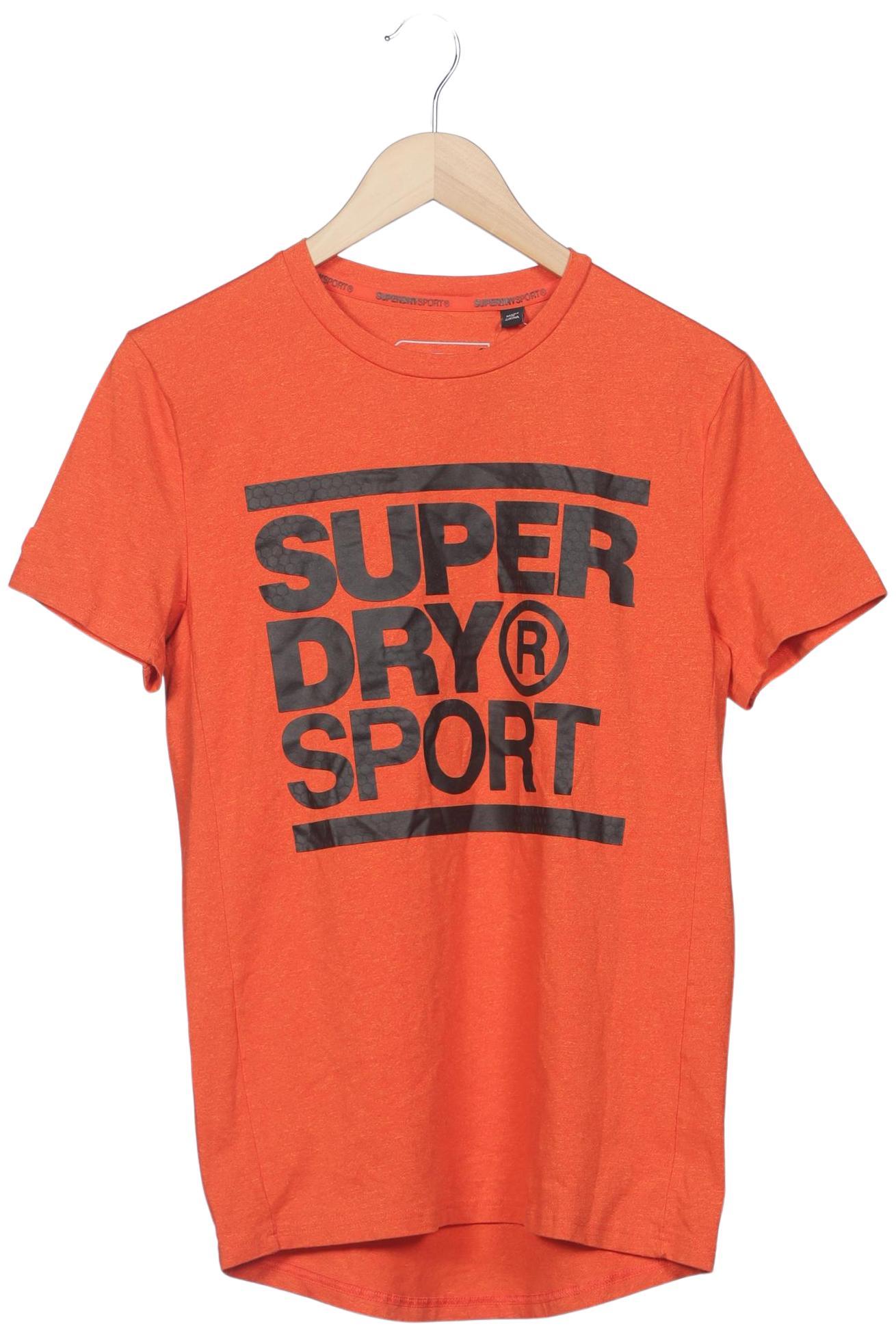 

Superdry Herren T-Shirt, orange, Gr. 46