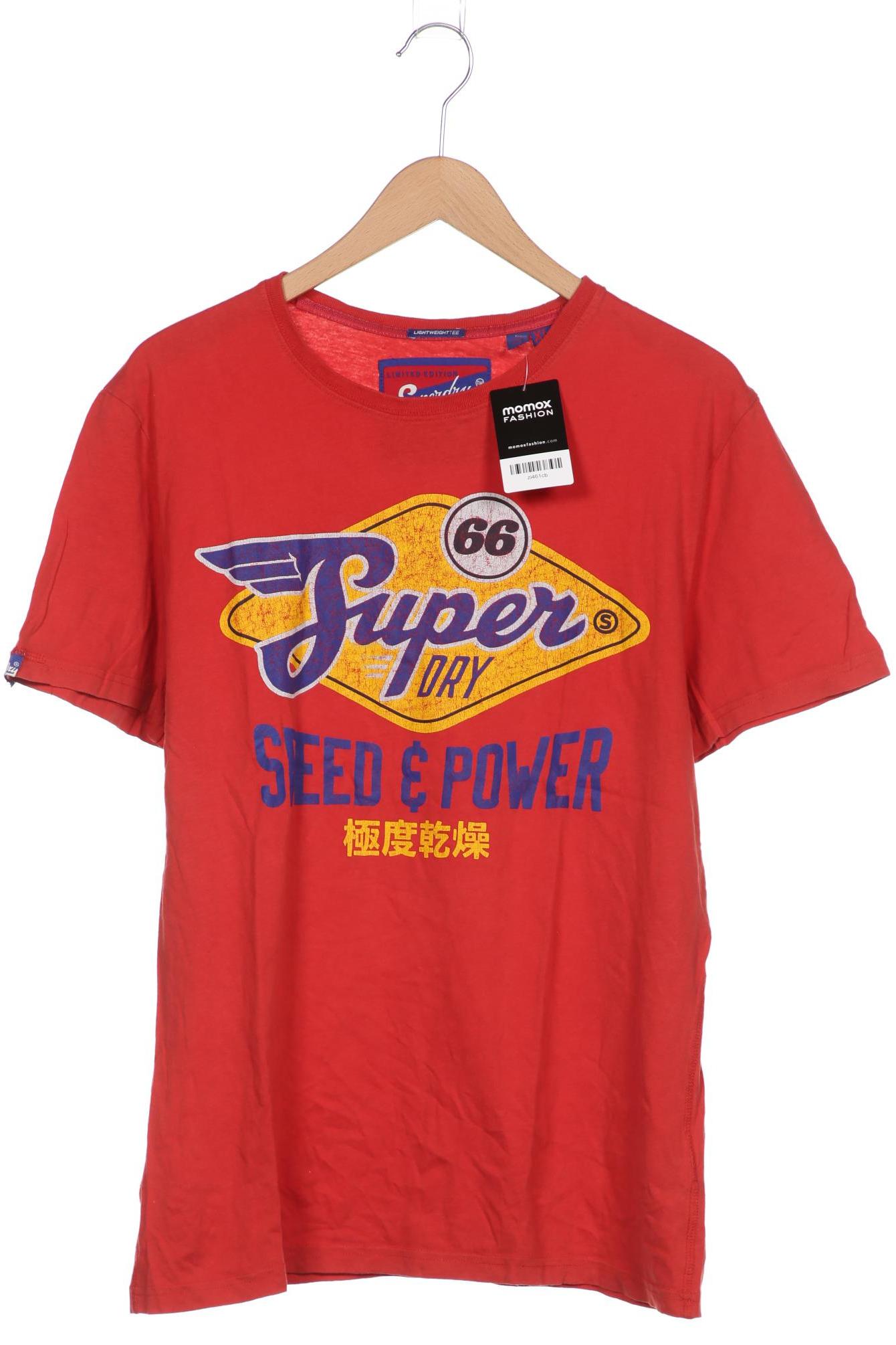 

Superdry Herren T-Shirt, rot, Gr. 54