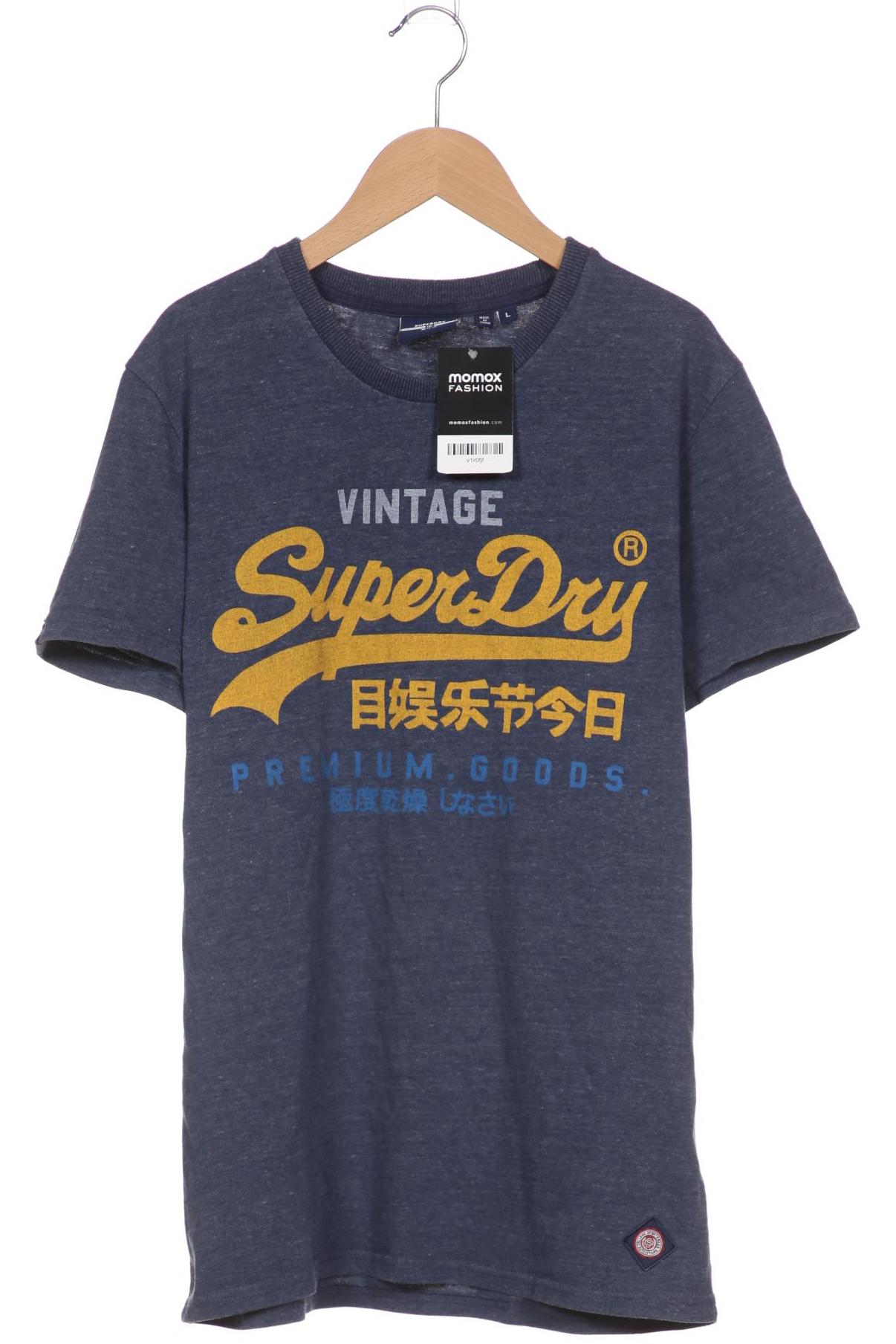 

Superdry Herren T-Shirt, blau, Gr. 52