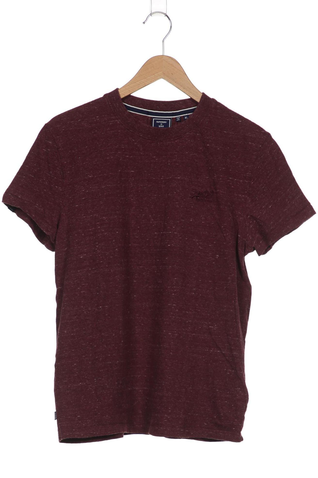 

Superdry Herren T-Shirt, bordeaux, Gr. 54