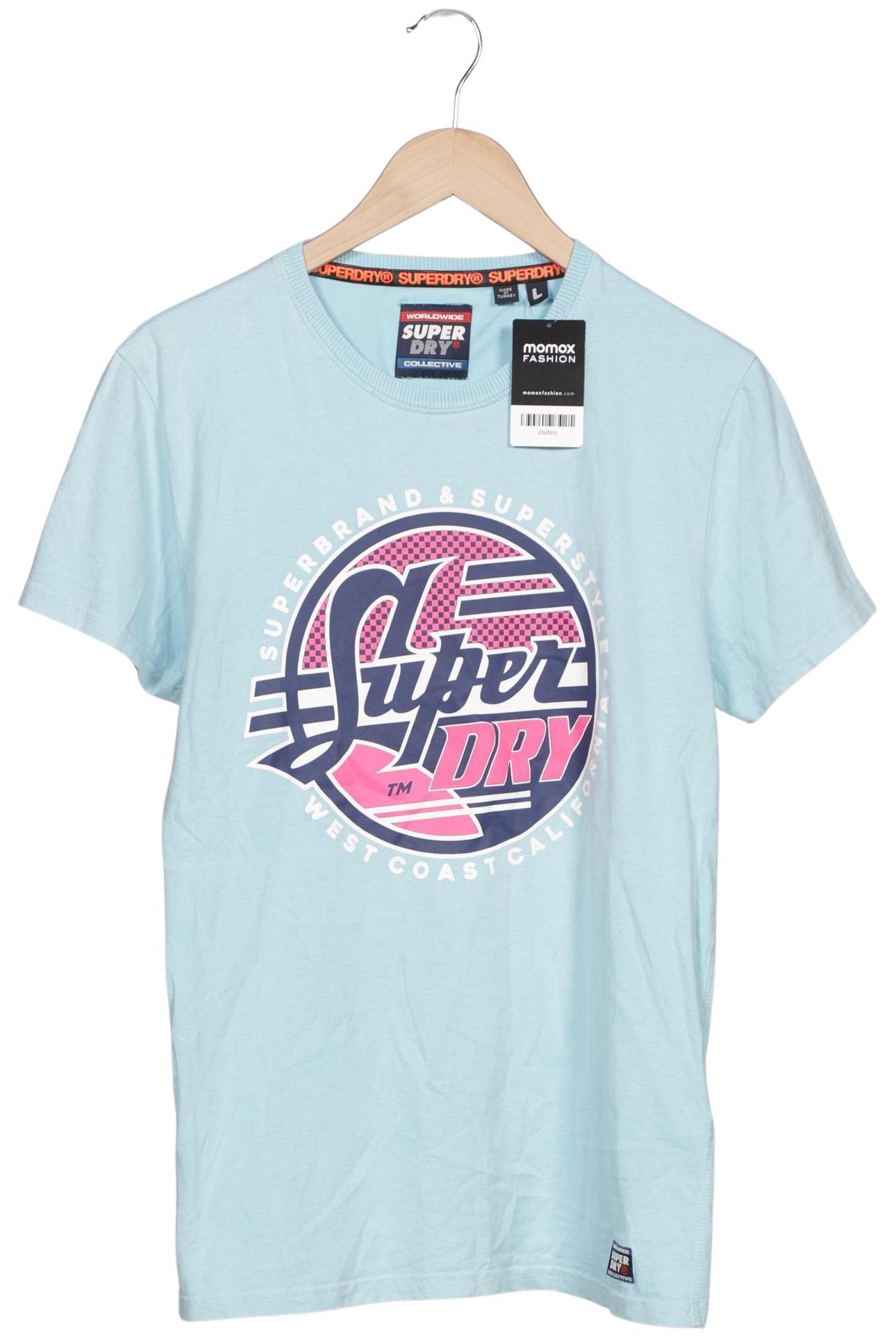 

Superdry Herren T-Shirt, hellblau, Gr. 52