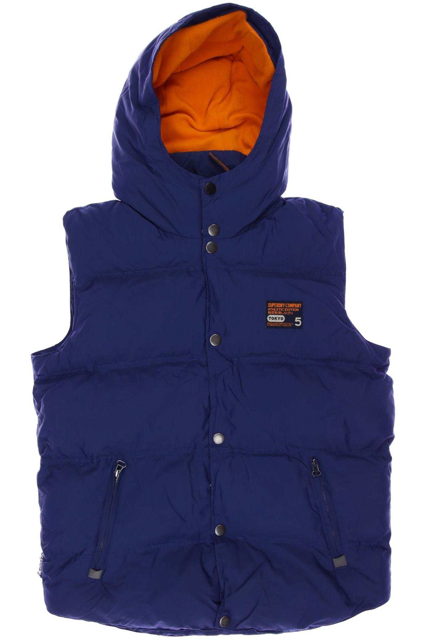 

Superdry Herren Weste, marineblau, Gr. 52