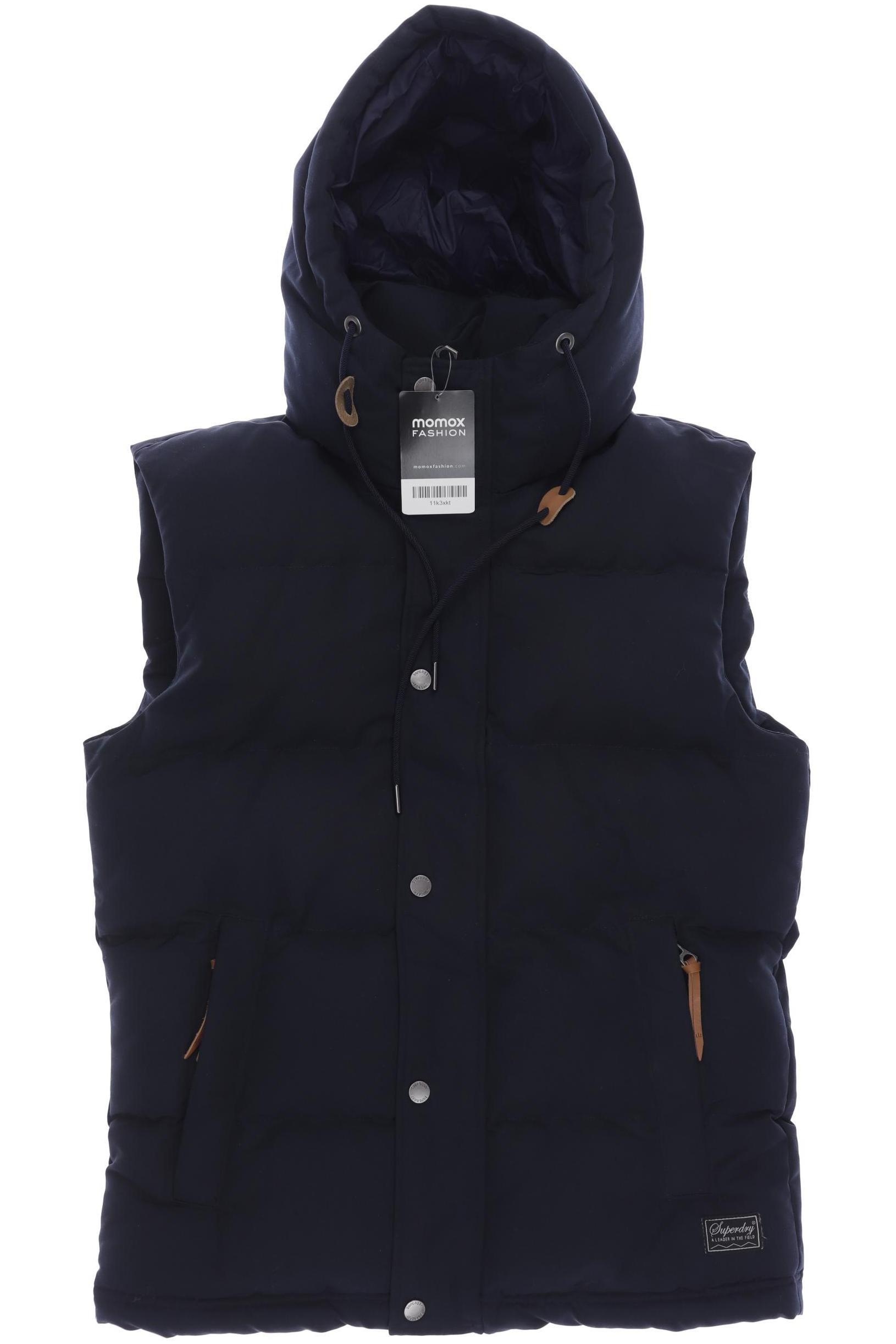 

Superdry Herren Weste, marineblau, Gr. 46