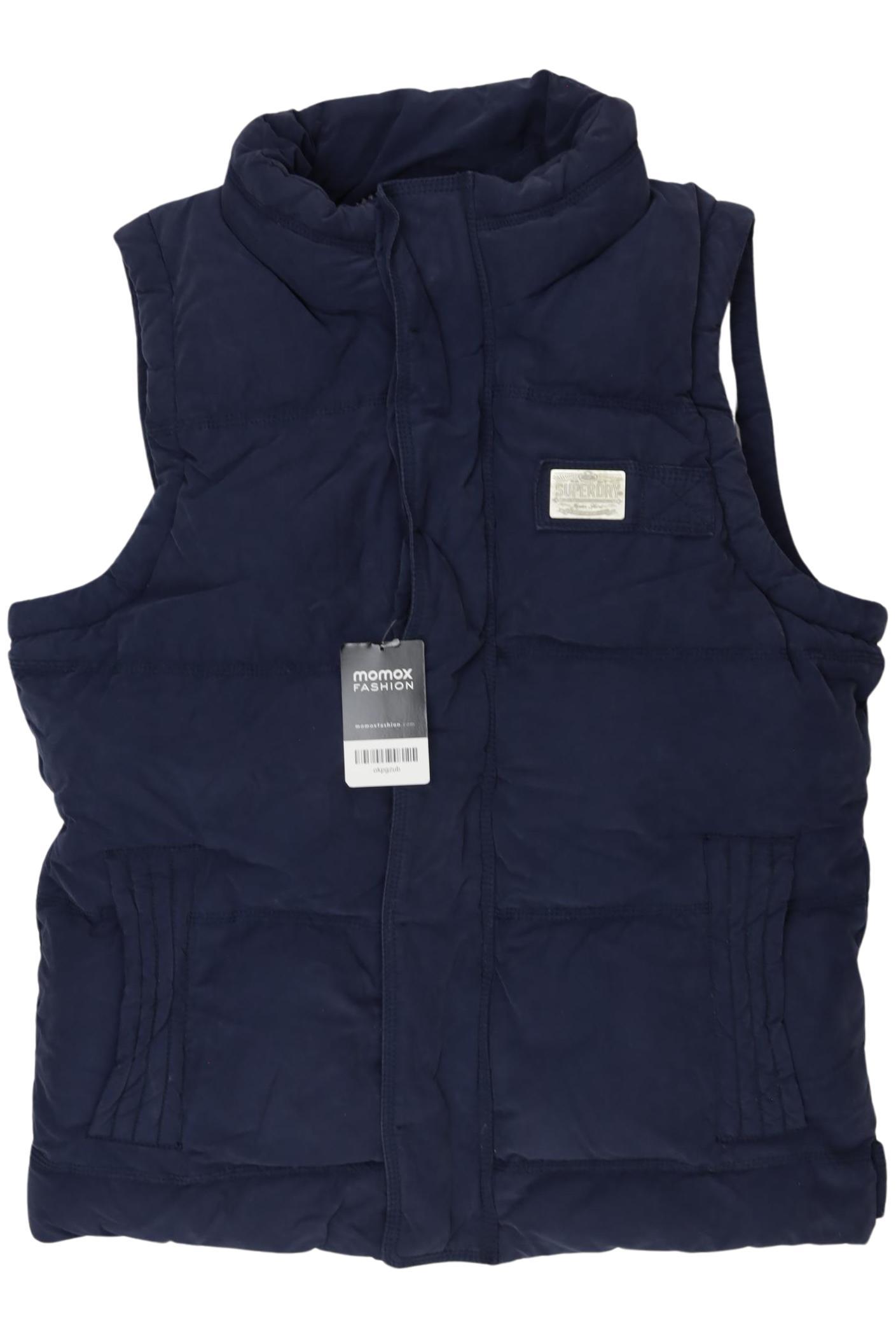 

Superdry Herren Weste, marineblau, Gr. 54