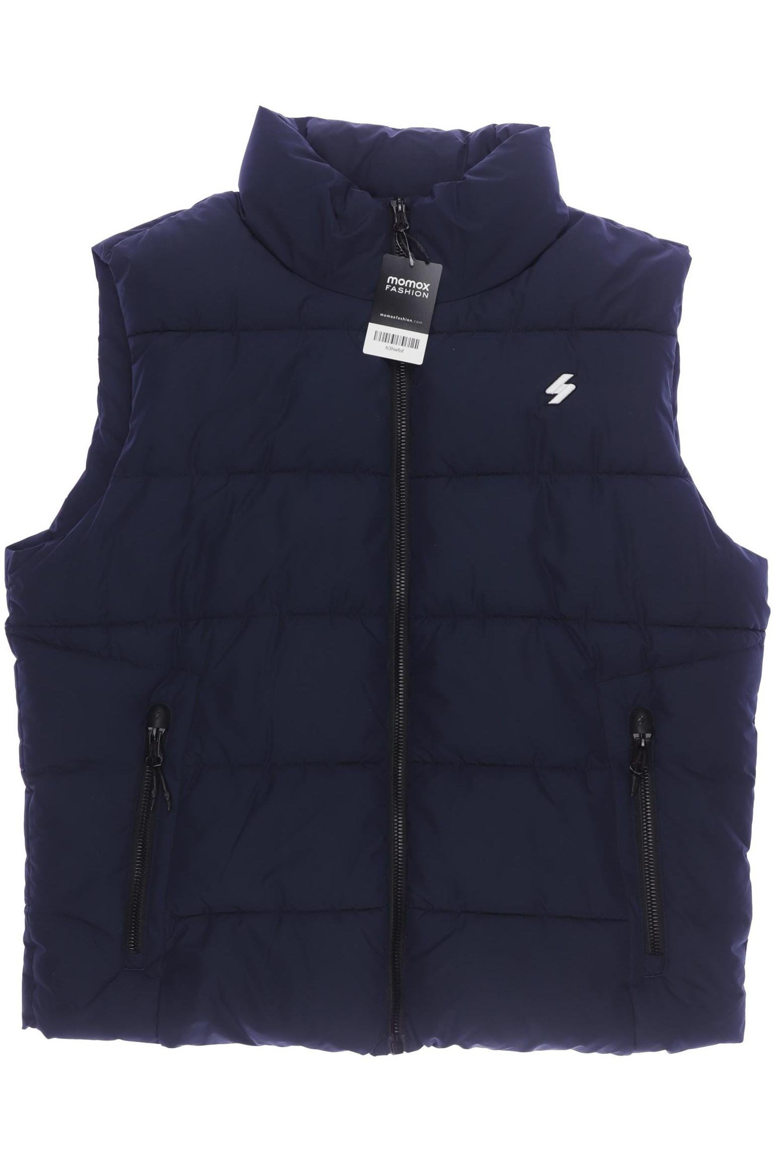 

Superdry Herren Weste, marineblau, Gr. 56