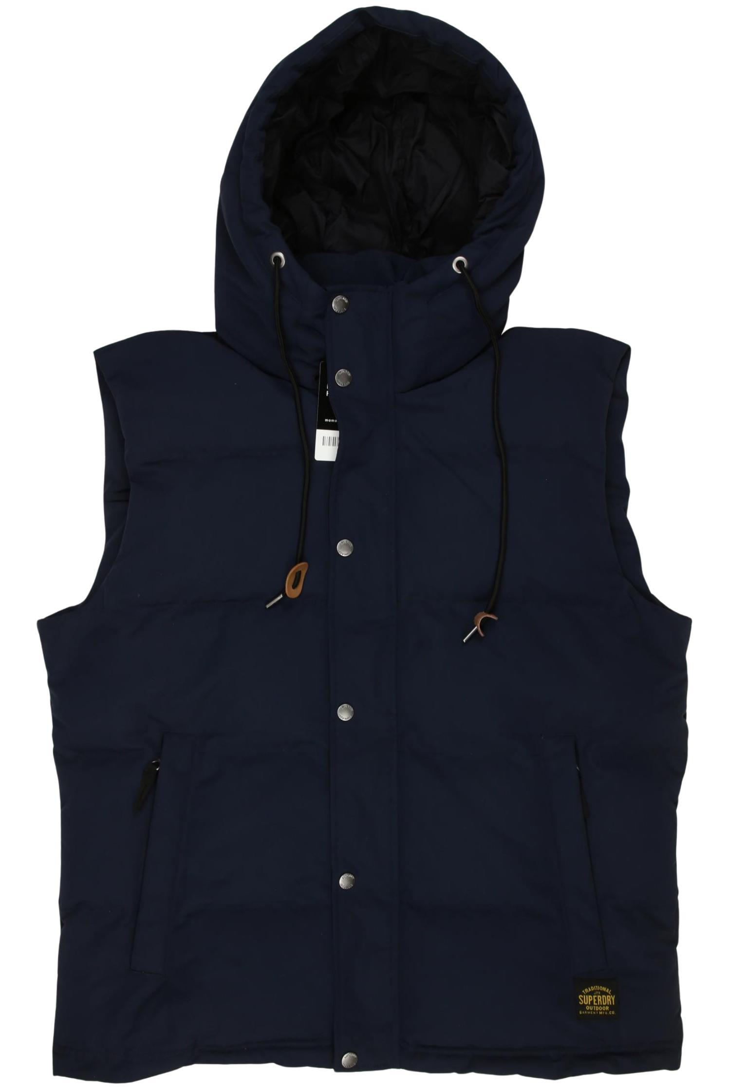 

Superdry Herren Weste, marineblau, Gr. 54