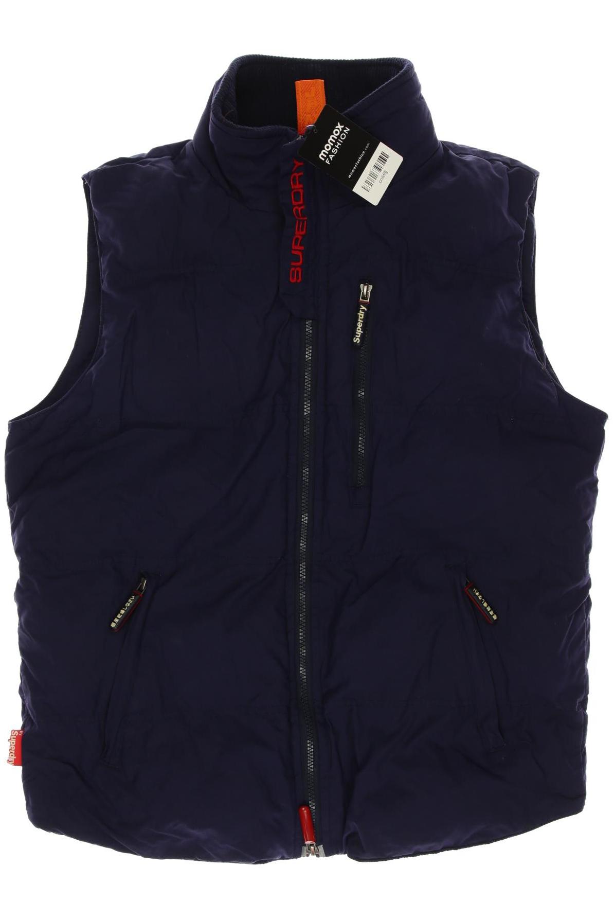 

Superdry Herren Weste, marineblau, Gr. 52