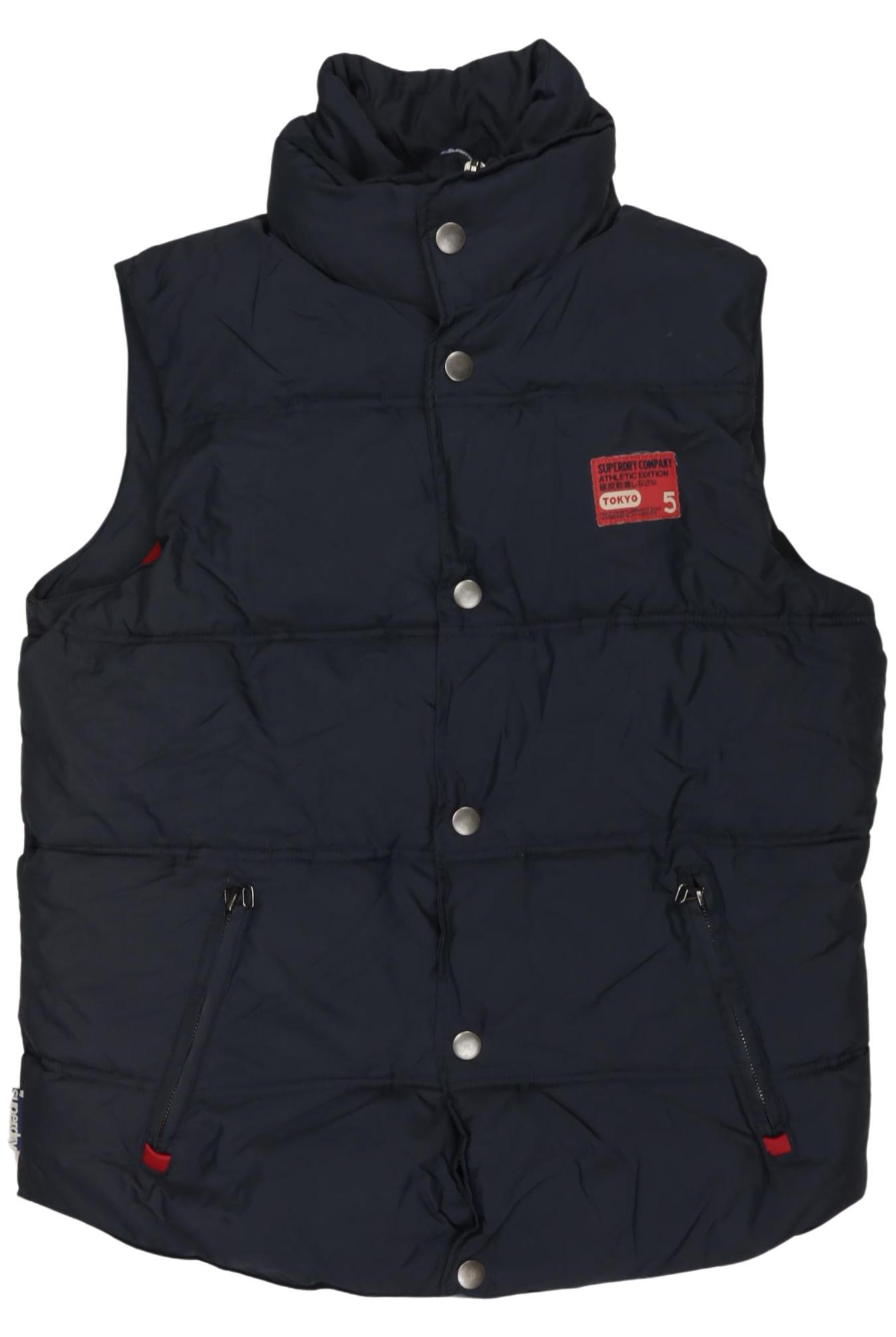 

Superdry Herren Weste, marineblau, Gr. 46