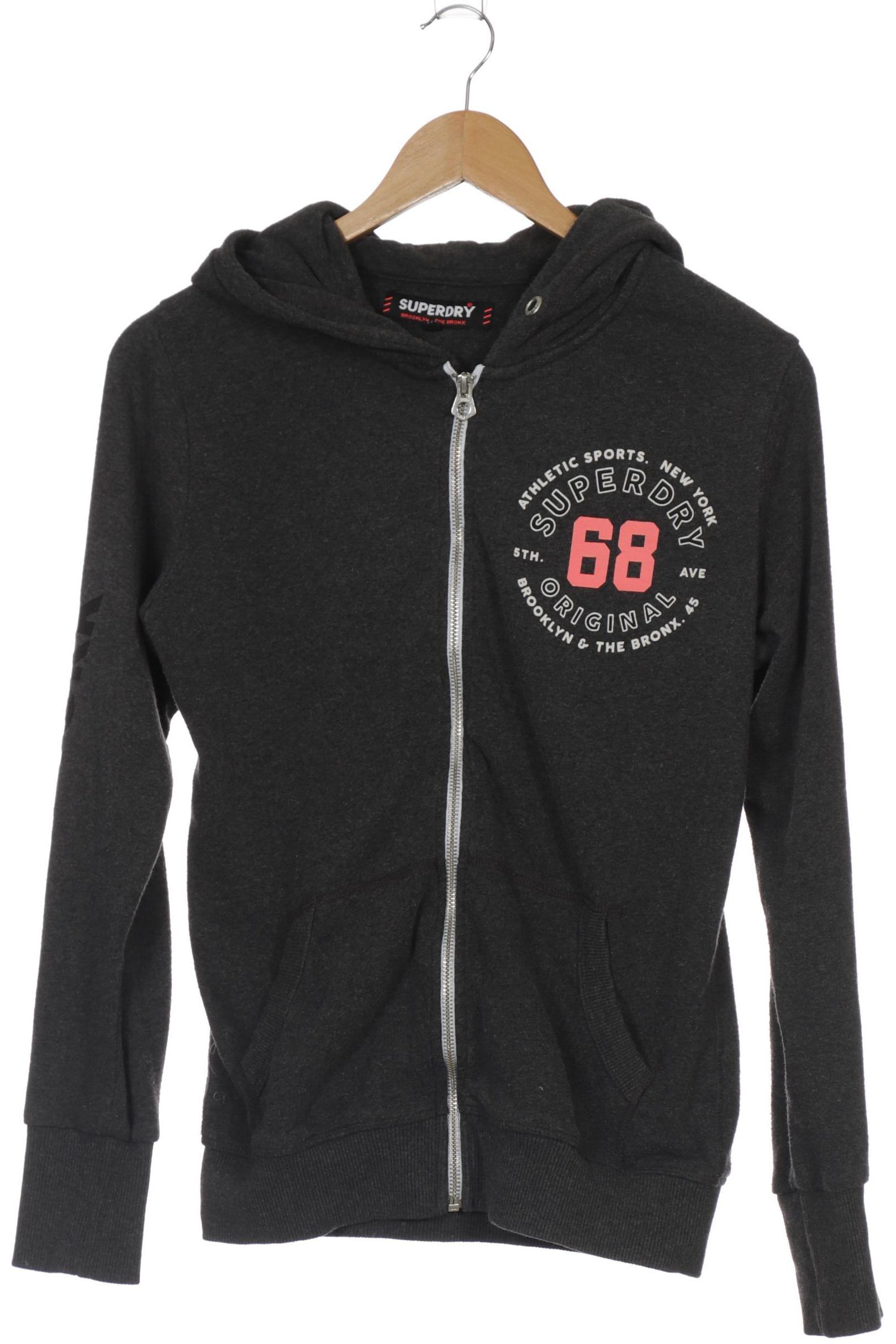 

Superdry Damen Kapuzenpullover, grau, Gr.