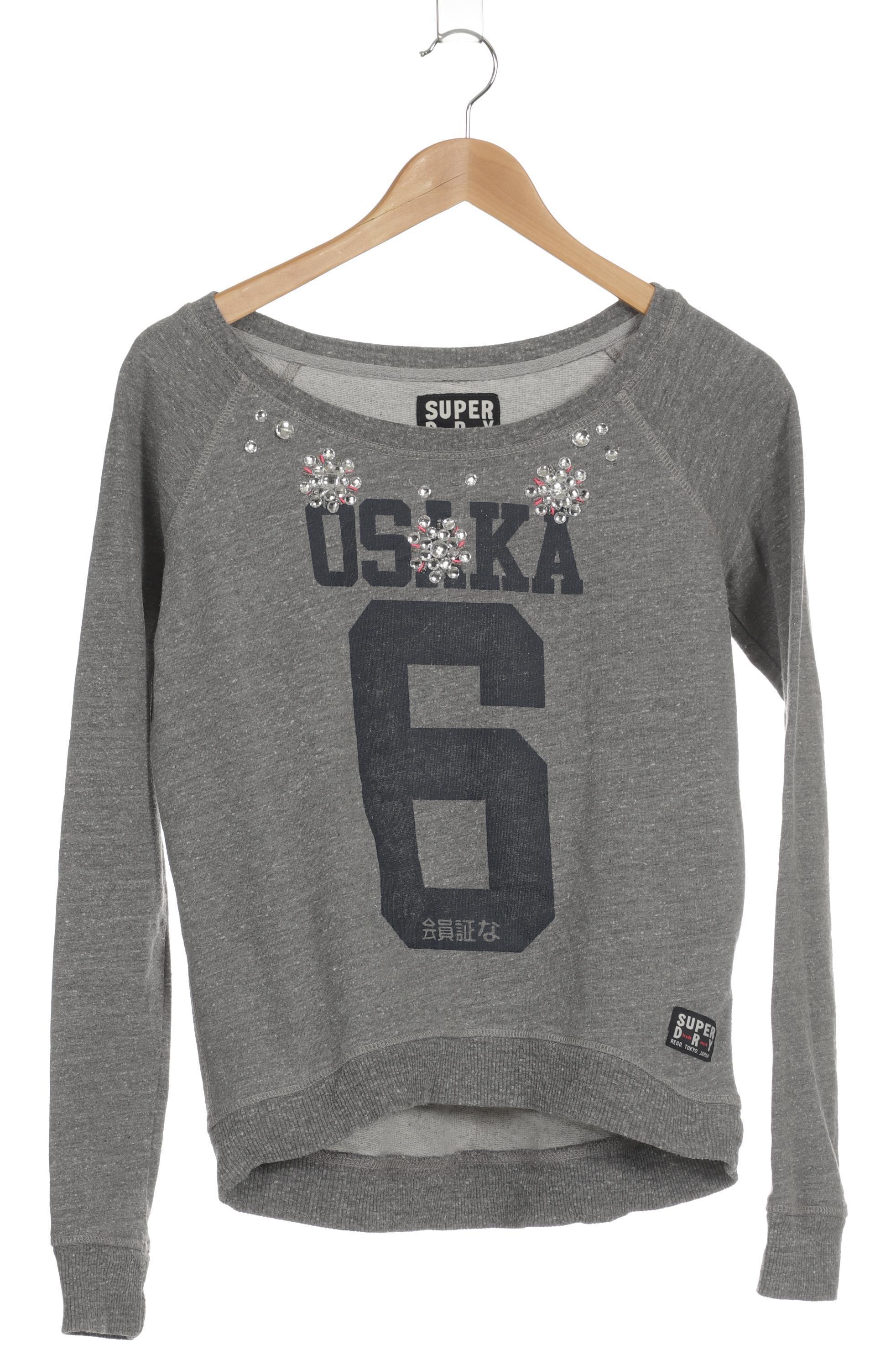 

Superdry Damen Sweatshirt, grau, Gr.