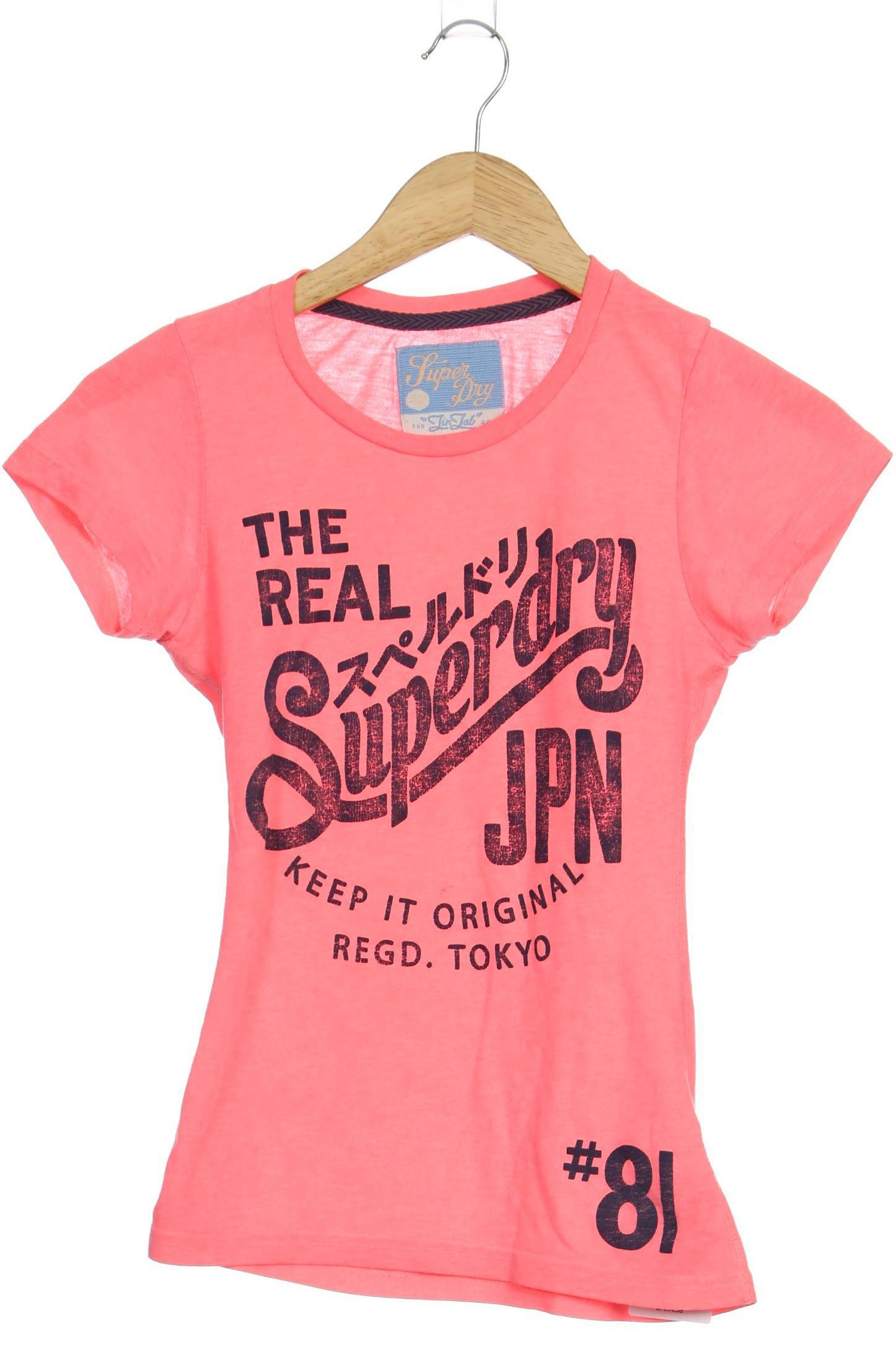 

Superdry Damen T-Shirt, pink, Gr.