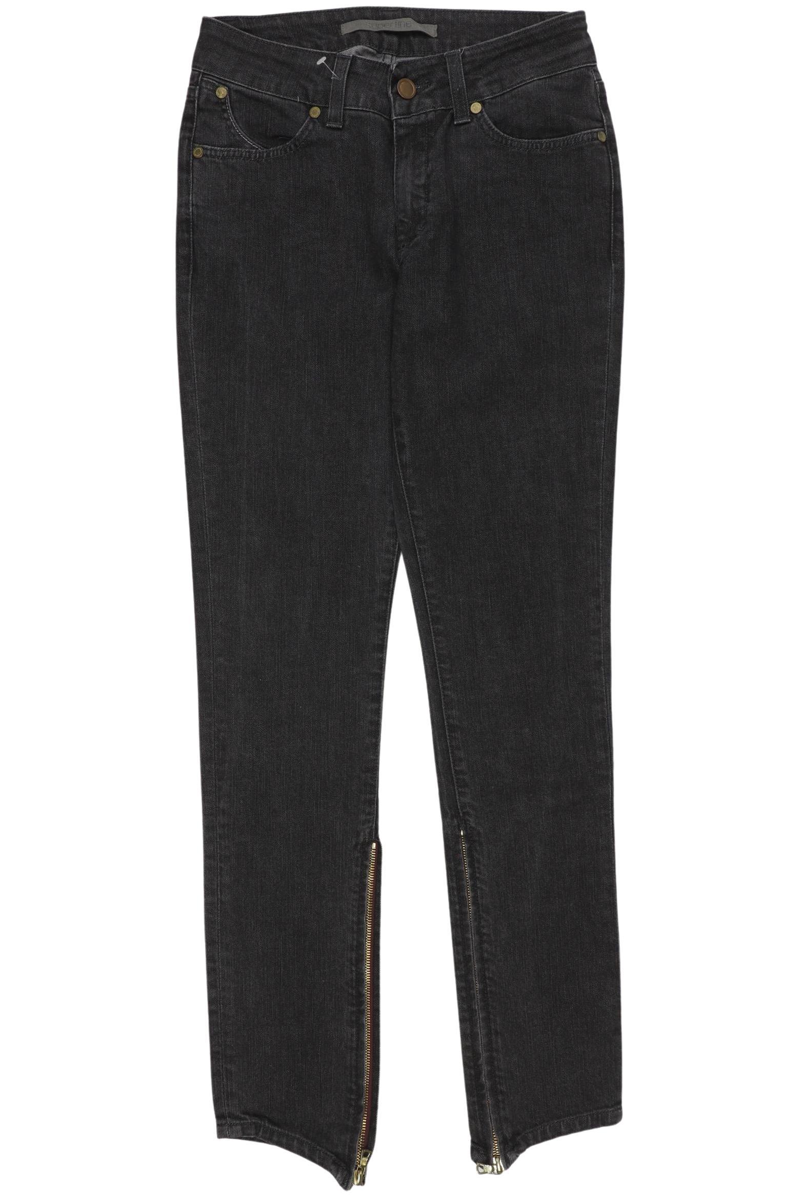 

Superfine Damen Jeans, schwarz, Gr. 26