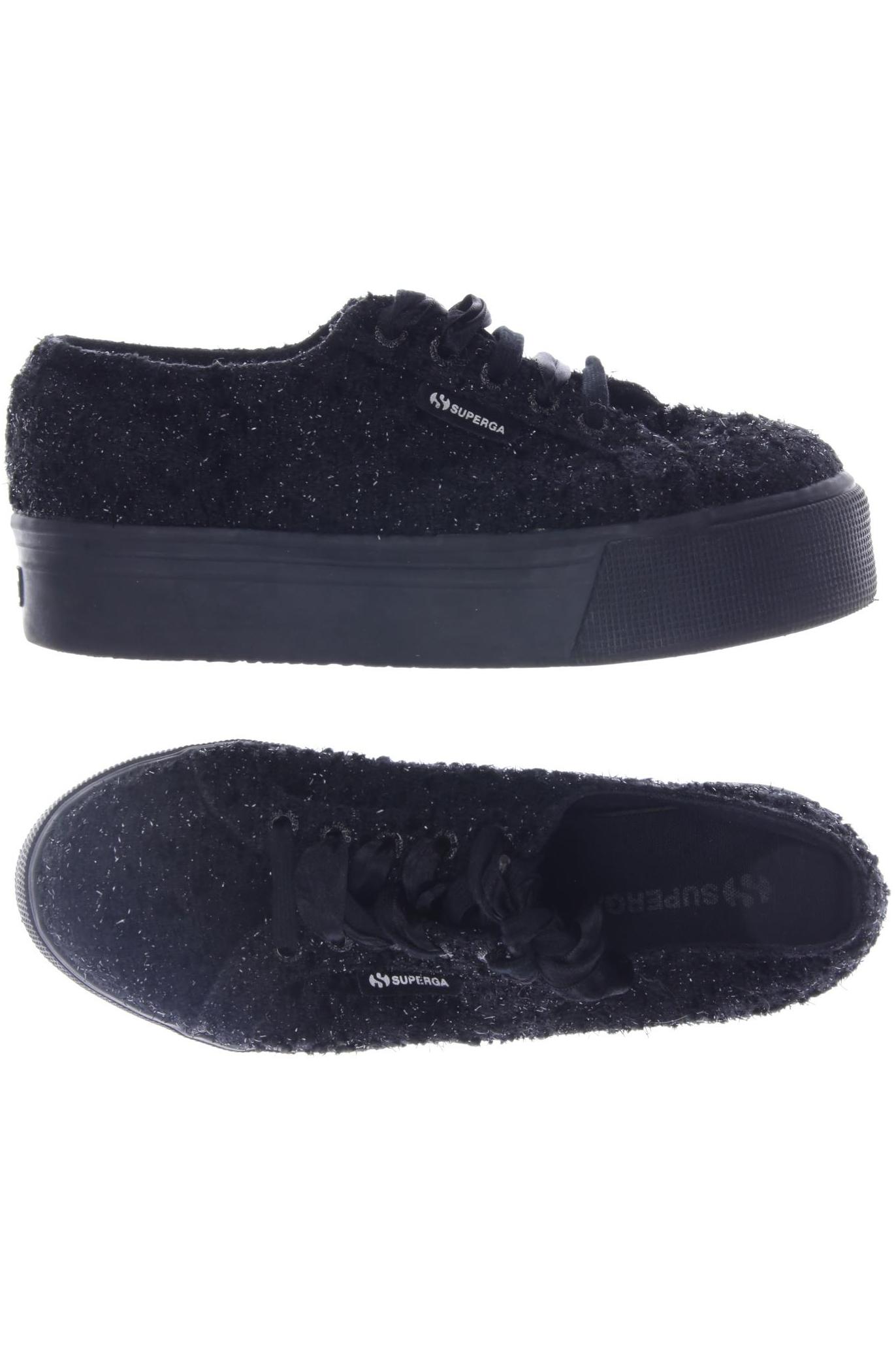 

Superga Damen Halbschuh, schwarz, Gr. 38