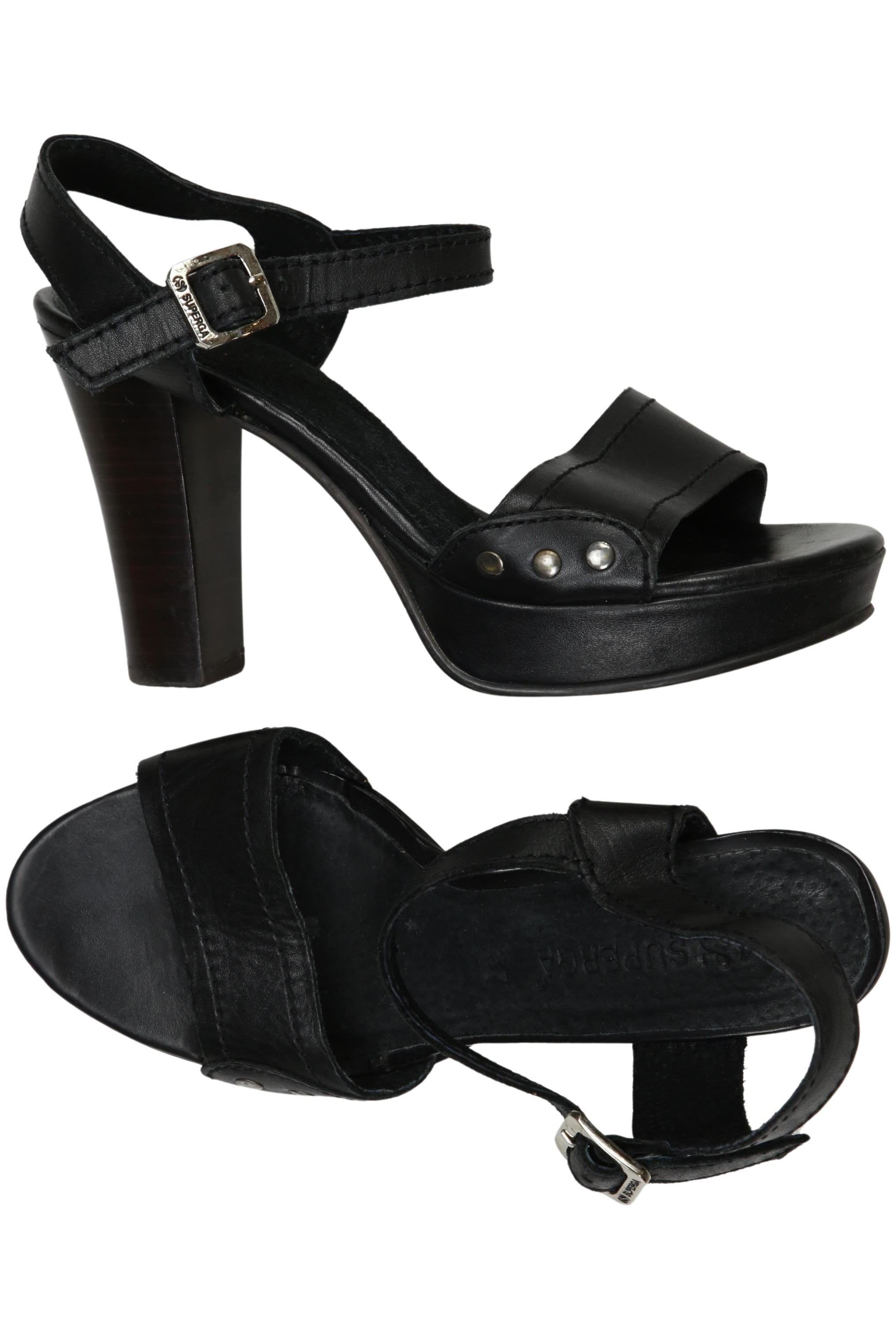 

Superga Damen Sandale, schwarz, Gr. 37