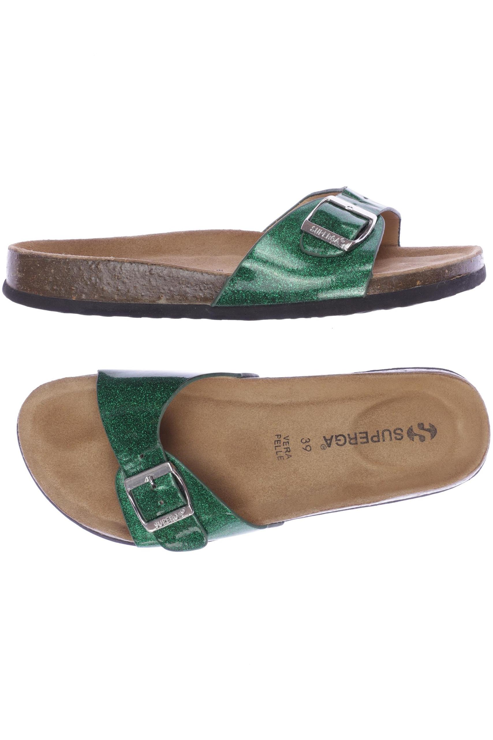 

Superga Damen Sandale, grün, Gr. 39