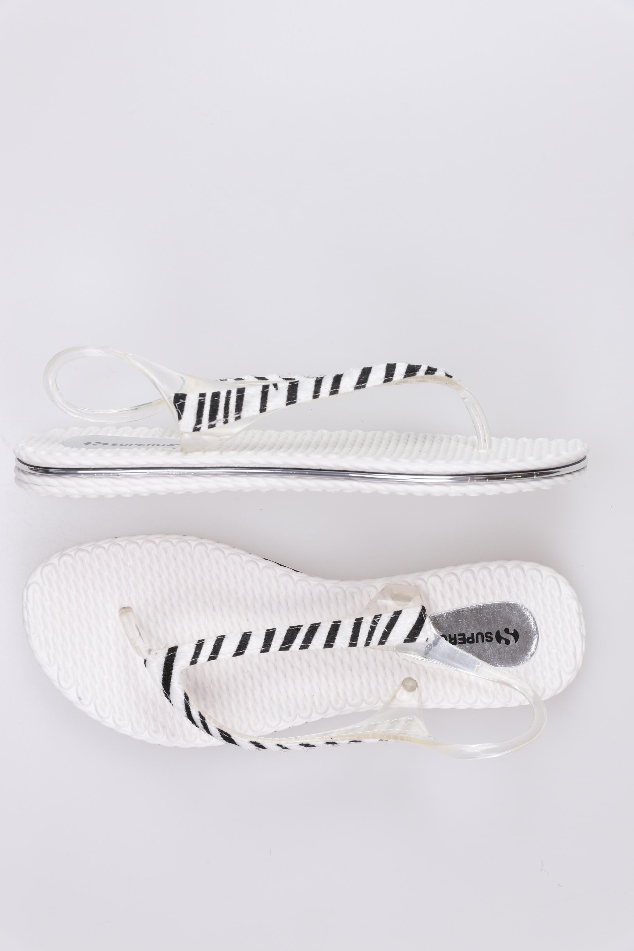 

Superga Damen Sandale, weiß, Gr. 41