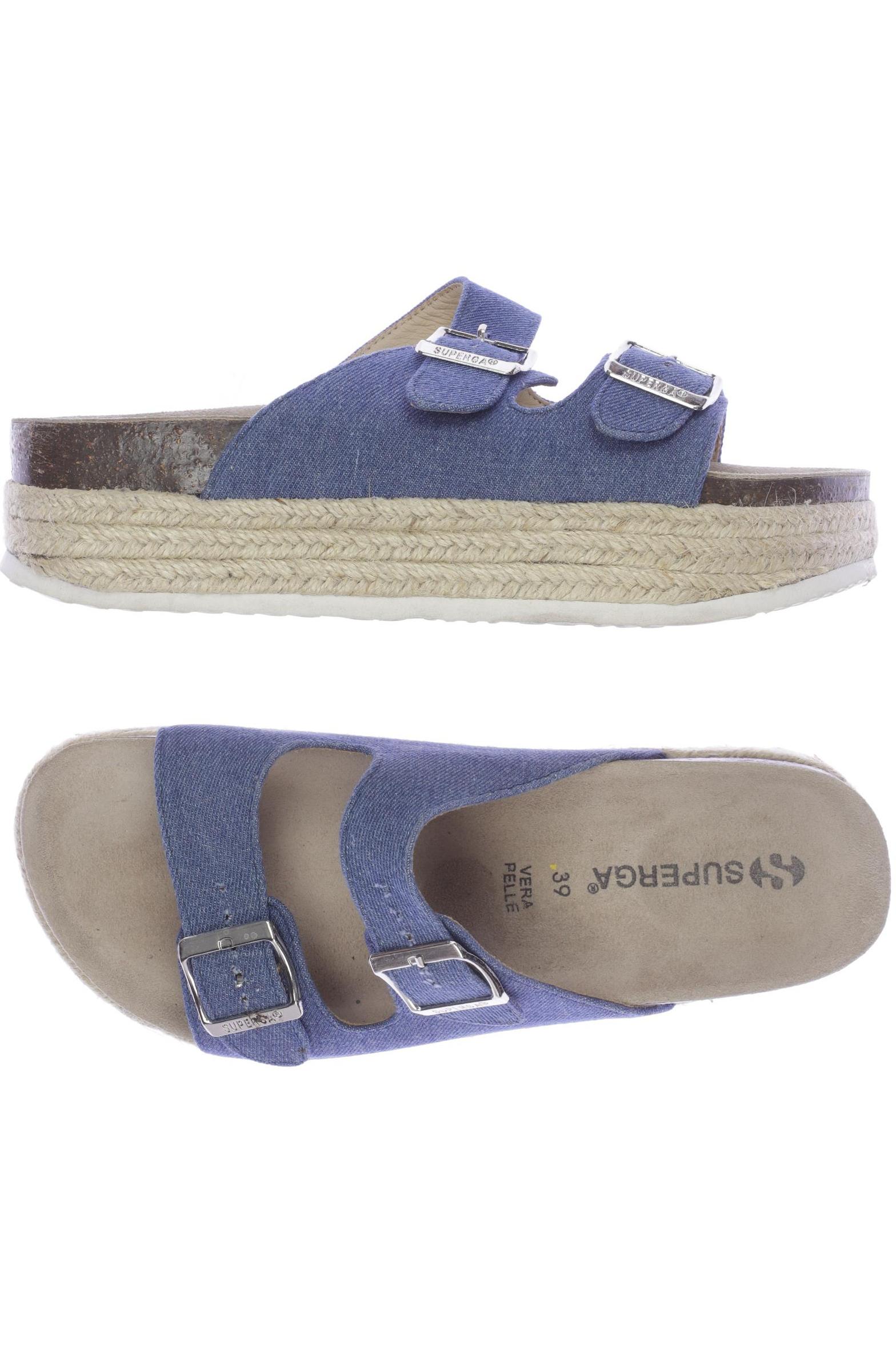 

Superga Damen Sandale, blau, Gr. 39