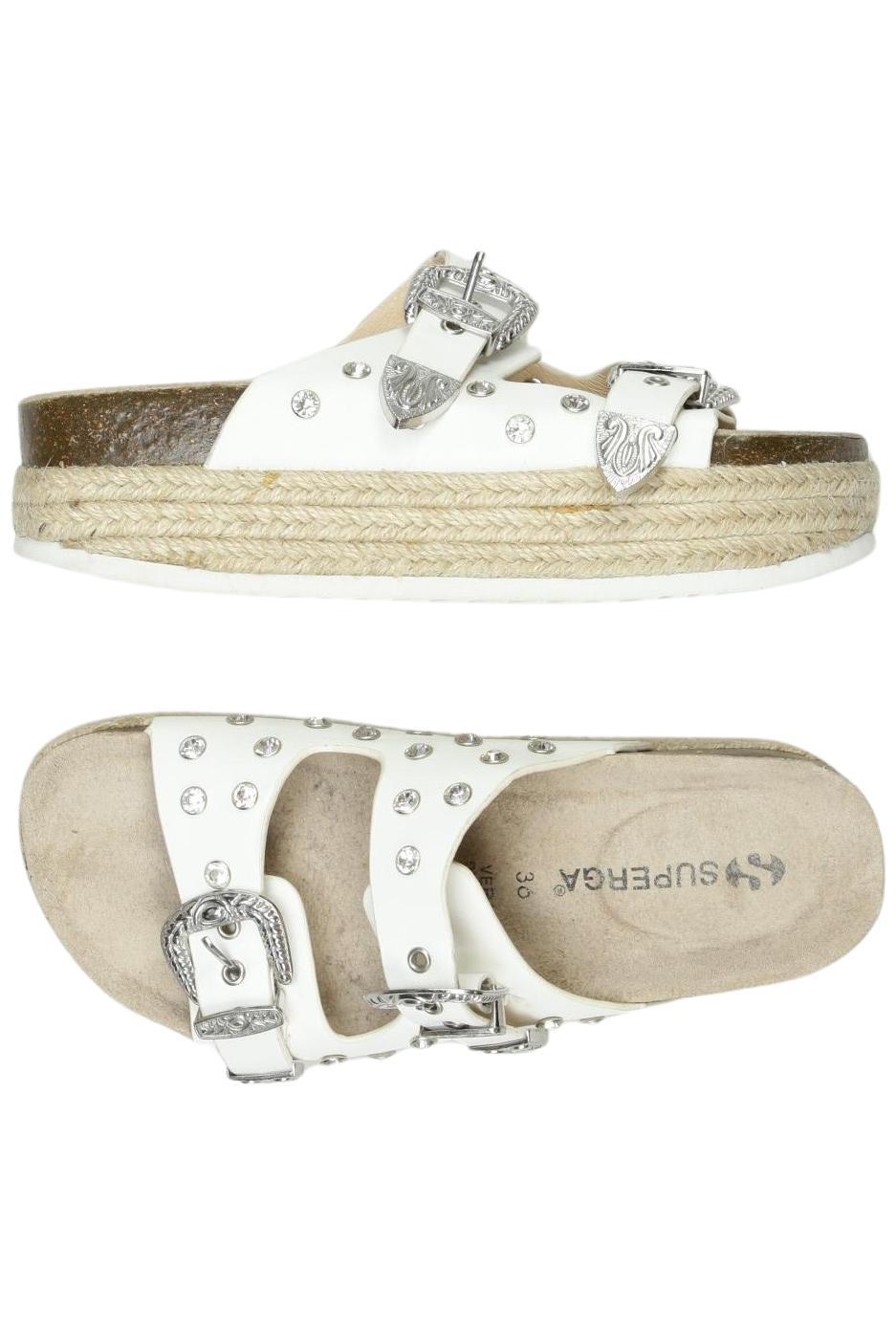 

Superga Damen Sandale, weiß, Gr. 36
