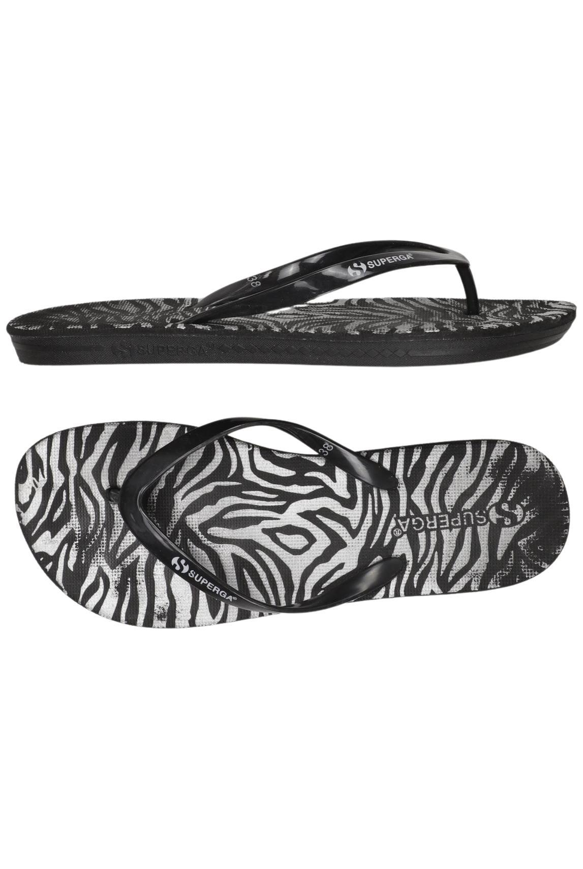 

Superga Damen Sandale, schwarz, Gr. 38